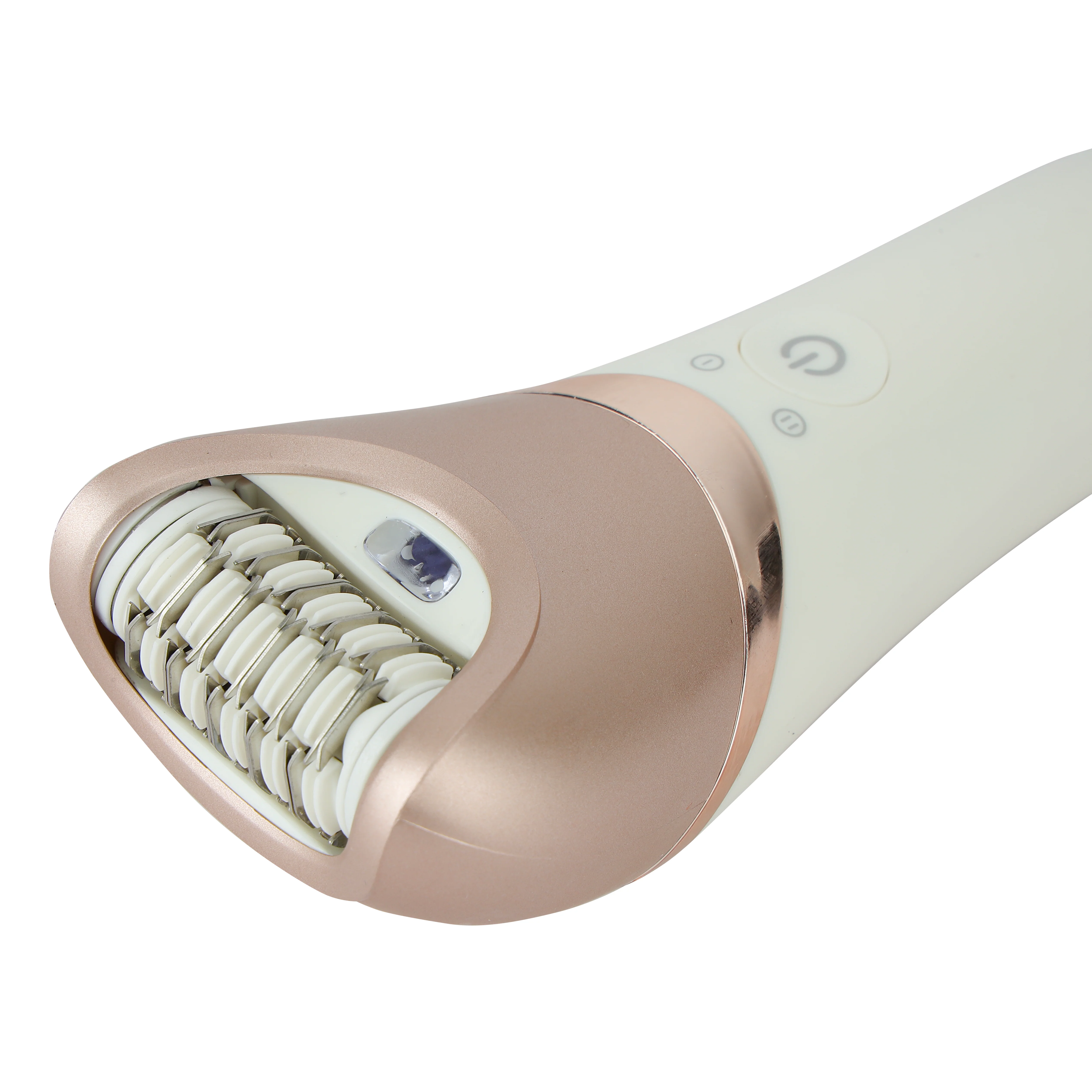 Geepas GLS86053 4-in-1 Rechargeable Ladies Grooming Set | Epilator, Shaver, Cleaning Brush & Massage Head| 1400mAh Battery| LED Indicator|  45-Minute Working Time - Image 5