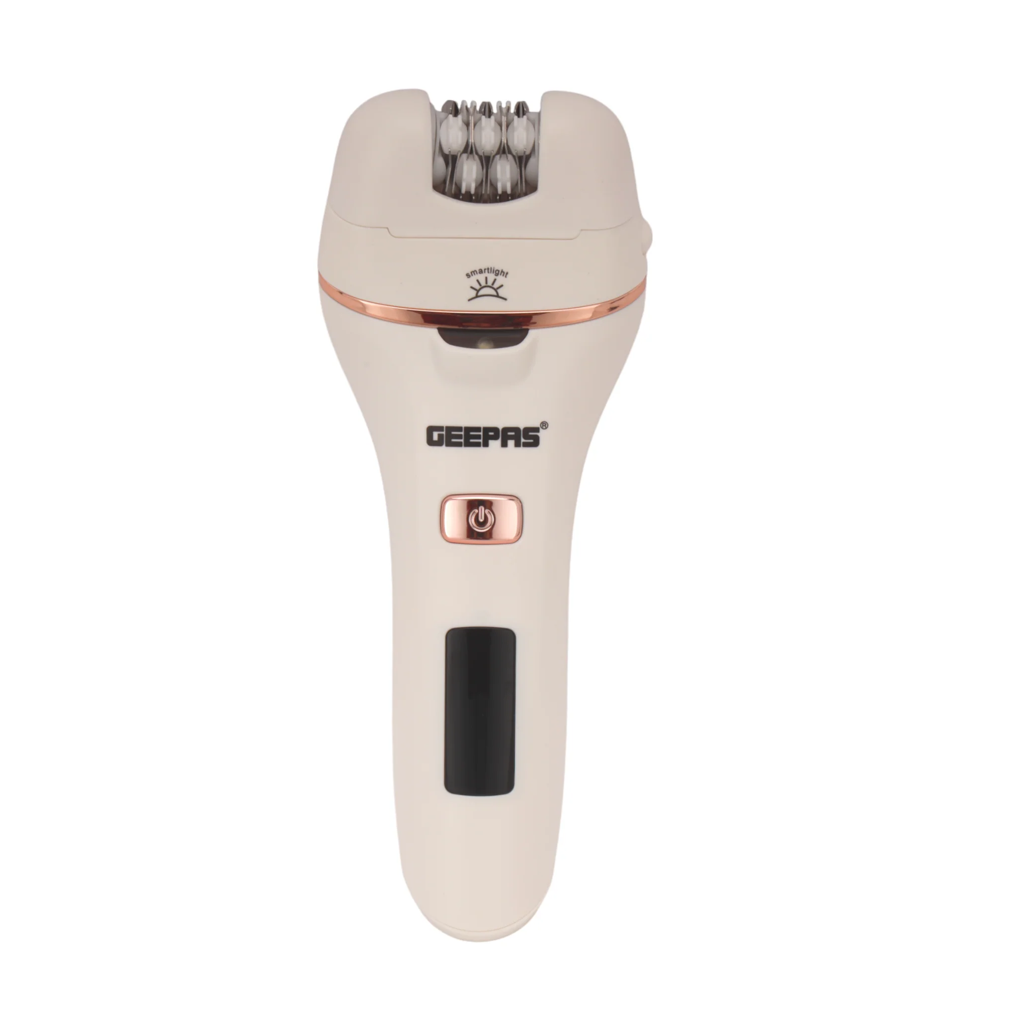 Geepas GLS86059 4-in-1 Rechargeable Ladies Epilator Set | Hair Shaver| Epilator & Dual Callous Remover Heads| LED Battery Display| 2-Speed Levels| 2 Years Warranty - Image 3