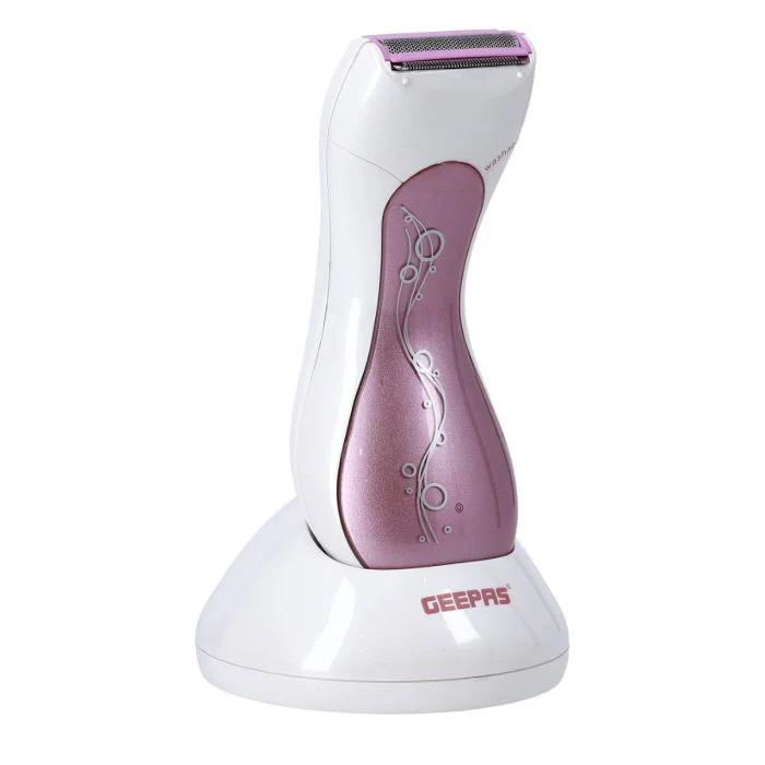 Geepas GLS8678 Rechargeable Lady Shaver | Wet & Dry Use| Washable Design| USB Charging| Dual Blade System| Smooth & Gentle Hair Removal| Compact Cordless Shaver for Women - Image 4