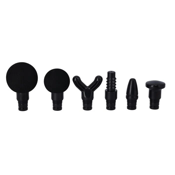 Geepas GM86045 Rechargeable 6-in-1 Digital Massager | 5-Speed Brushless Motor with 6 Massage Heads | 6000mAh Battery & 4 Hours Use for Deep Tissue Muscle Relief - Image 6