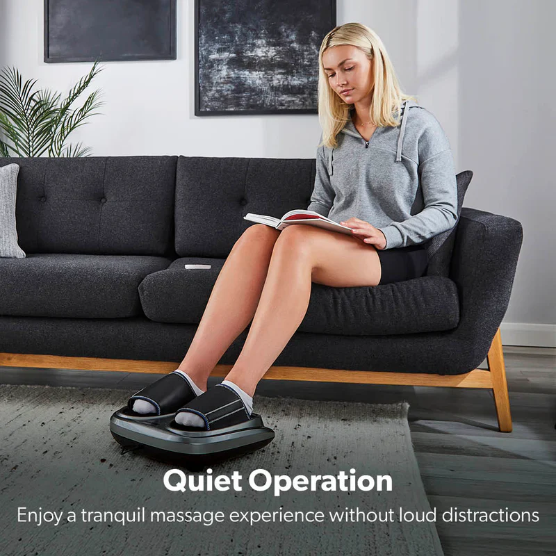 Geepas GM86098UK 4-in-1 Foot Massager | 3 Kneading Speeds | Air Compression & Heating Function| 3 Massage Modes| 15-Min Auto Timer for Foot Pain Relief| 2 Years Warranty - Image 8