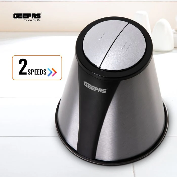 Geepas GMC42014 Multi Chopper | 400W Powerful Motor | 2-Speed Control | 1.2L Durable Glass Bowl | Stainless Steel Blades | Compact Food Processor | 2-Year Warranty - Image 7