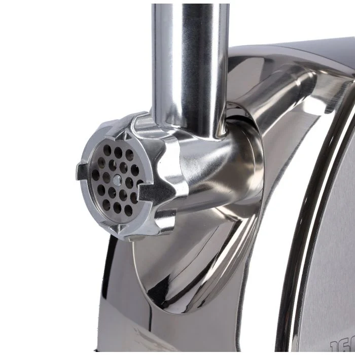 Geepas GMG1909 Stainless Steel Meat Grinder | 1600W Electric Meat Mincer| Powerful Motor| Reverse Function| 3 Cutting Blade| Sausage & Kubbe Accessories| Durable Design - Image 5