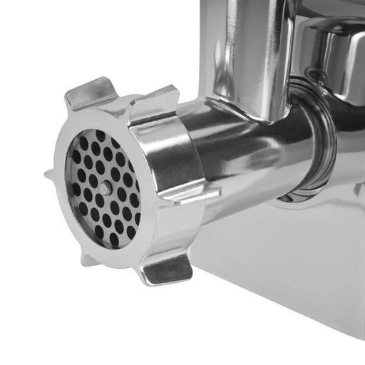 Geepas GMG1911 Meat Grinder | 1600W Powerful Motor| Reverse Function| Stainless Steel Blade| Aluminium Gearbox| 3 Cutting Plates| Sausage & Kebbe Accessories| Food Pusher - Image 5