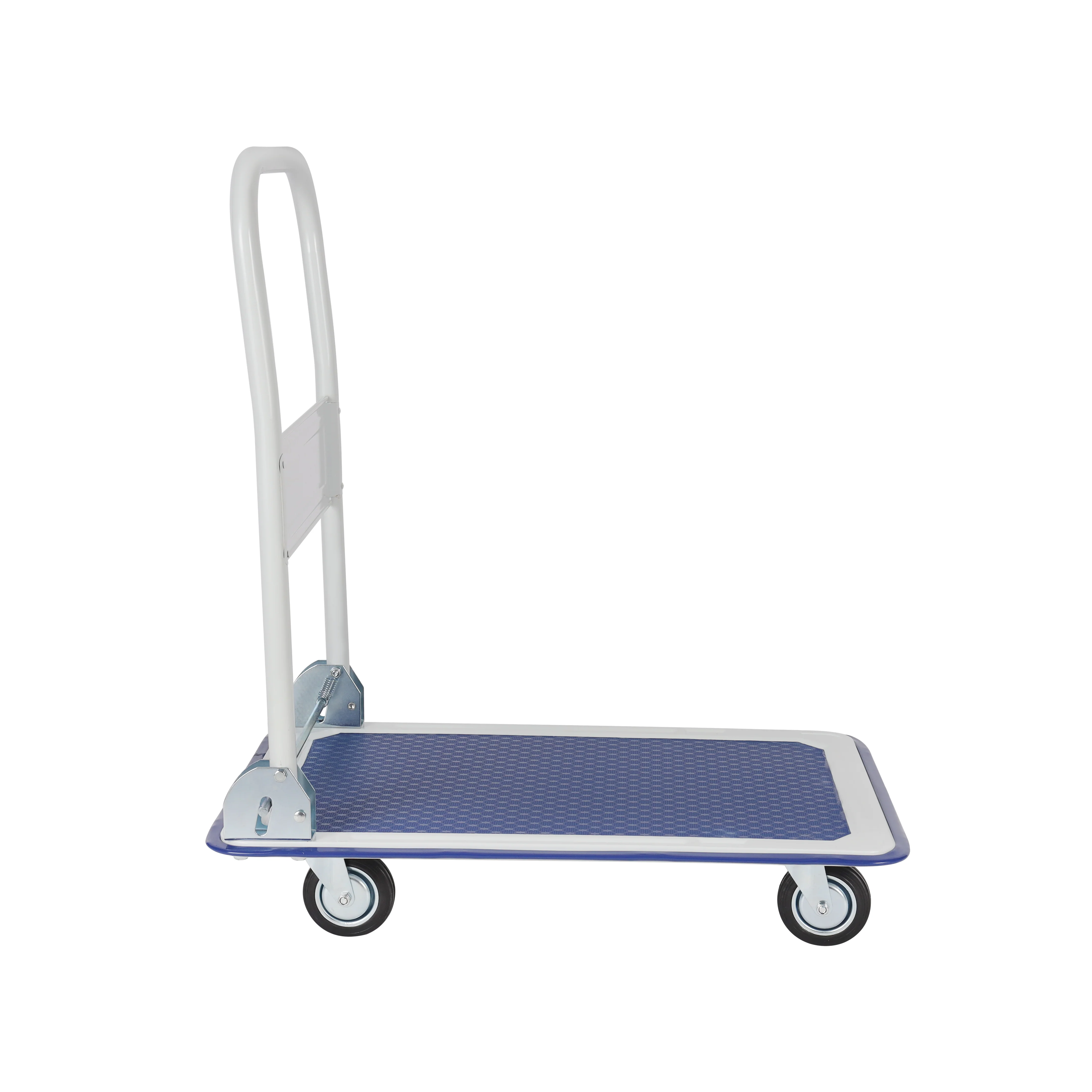 Geepas GMH59317 Platform Hand Truck 300kg Load Capacity | Heavy Duty Foldable Platform Trolley | Anti-Slip Platform & Smooth Wheels for Warehouse, Office & Industrial Use - Image 3