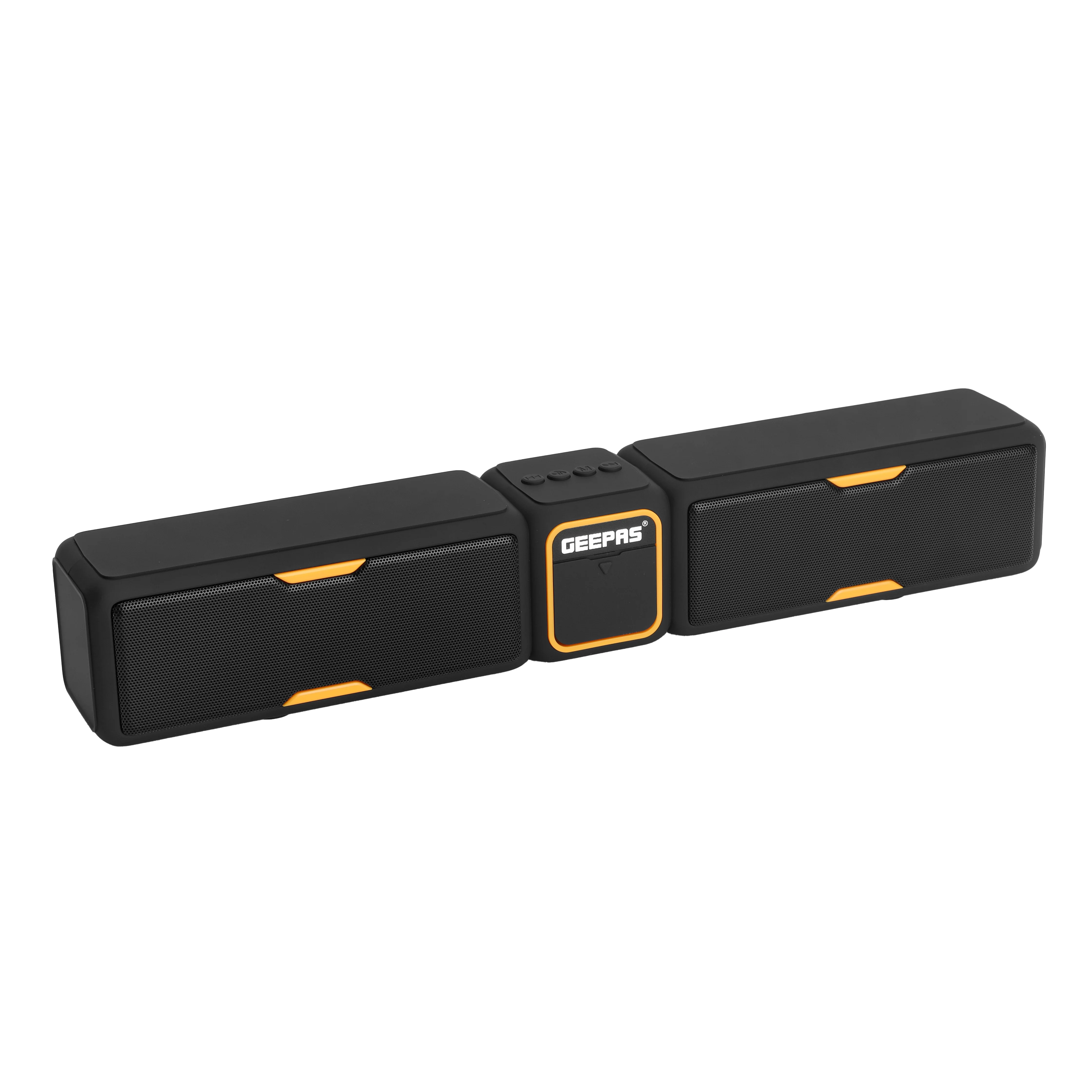 Geepas GMS11141UK Soundbar Bluetooth Speaker | Powerful 20W Stereo Output | 4 Built-In Speakers| TWS Connectivity| Bluetooth 5.0| FM/USB/TF/AUX Support| 2 Years Warranty - Image 3