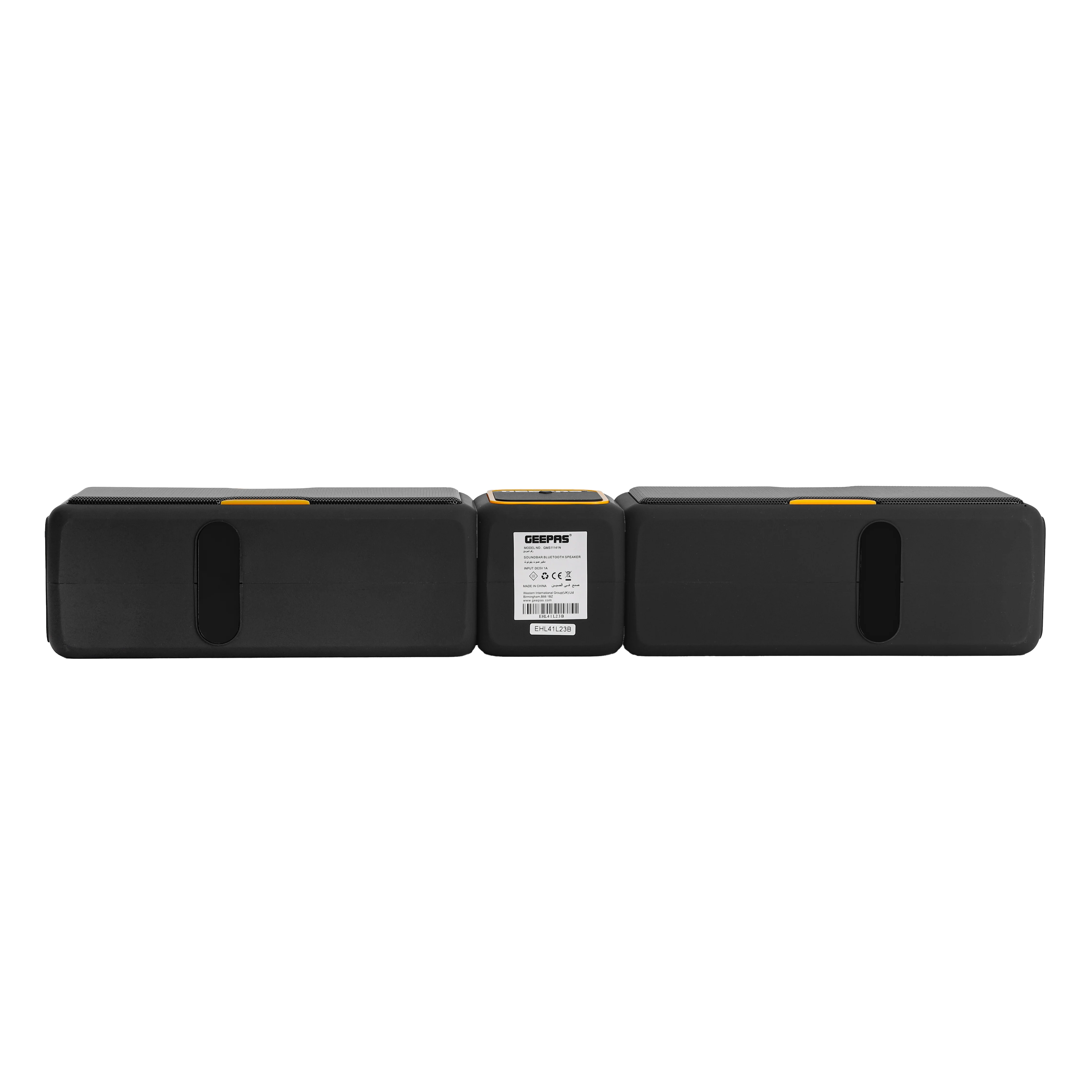 Geepas GMS11141UK Soundbar Bluetooth Speaker | Powerful 20W Stereo Output | 4 Built-In Speakers| TWS Connectivity| Bluetooth 5.0| FM/USB/TF/AUX Support| 2 Years Warranty - Image 4