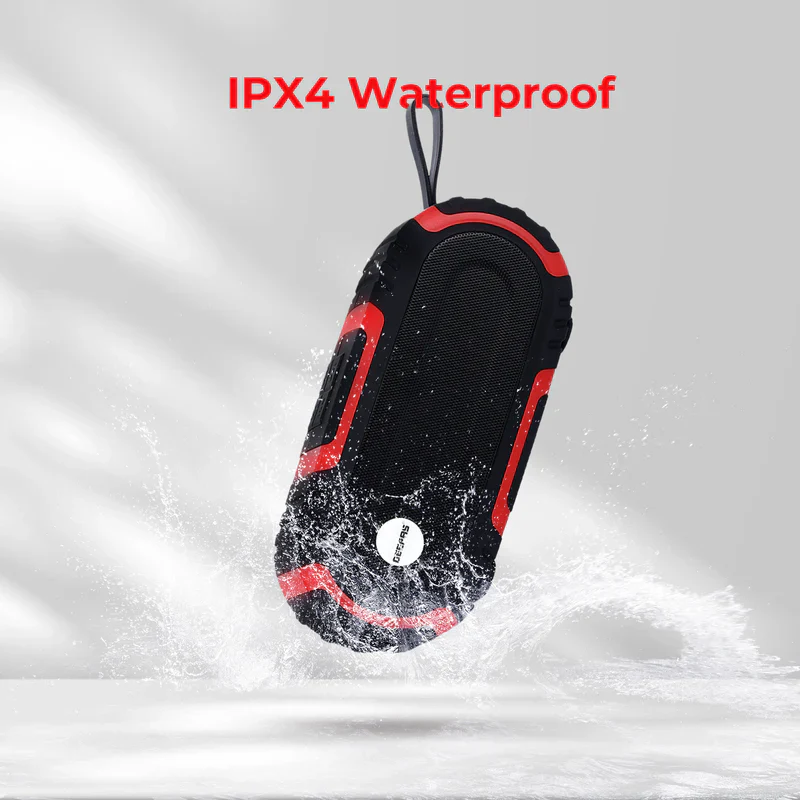 Geepas GMS11180 Rechargeable Bluetooth Speaker | Dual Stereo Speakers| Bluetooth 5.0+EDR| TWS Pairing| Hands-Free Calling| USB/TF/AUX/FM| 1200mAh Battery| 2-Year Warranty - Image 4