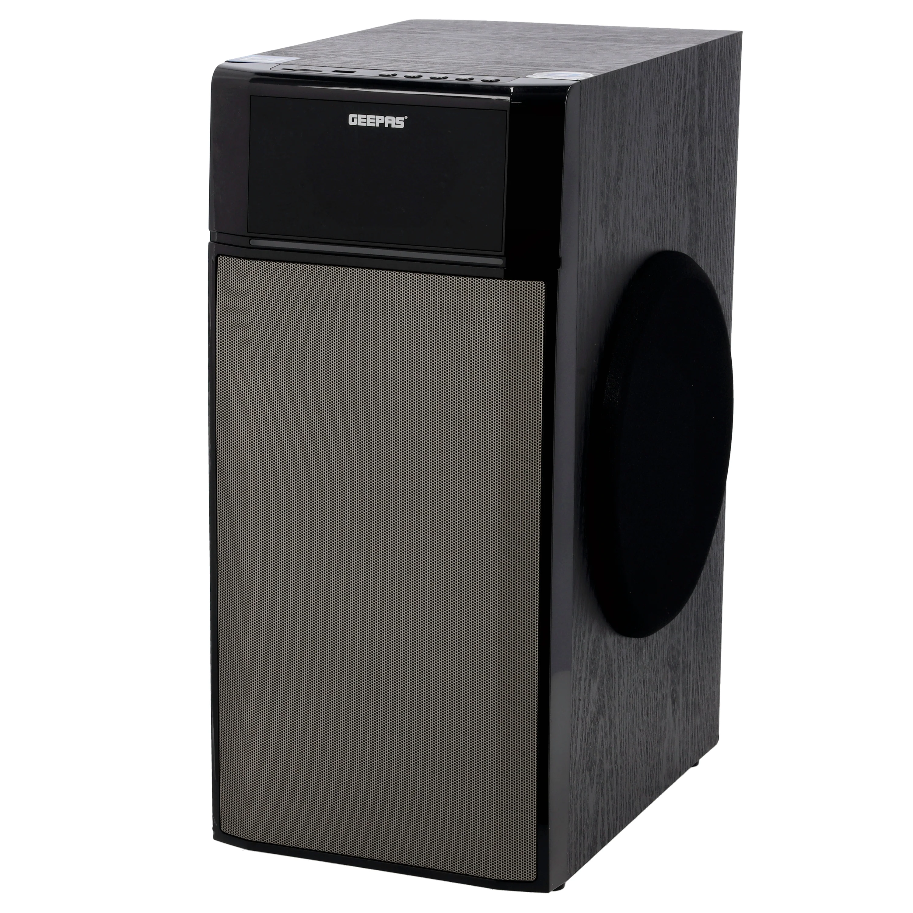 Geepas GMS8522 3.1 Channel Multimedia Speaker System | 40000W PMPO | Bluetooth| USB/SD/AUX Support | FM Radio| RGB Lights| LED Display| EQ Function|  2-Year Warranty - Image 4