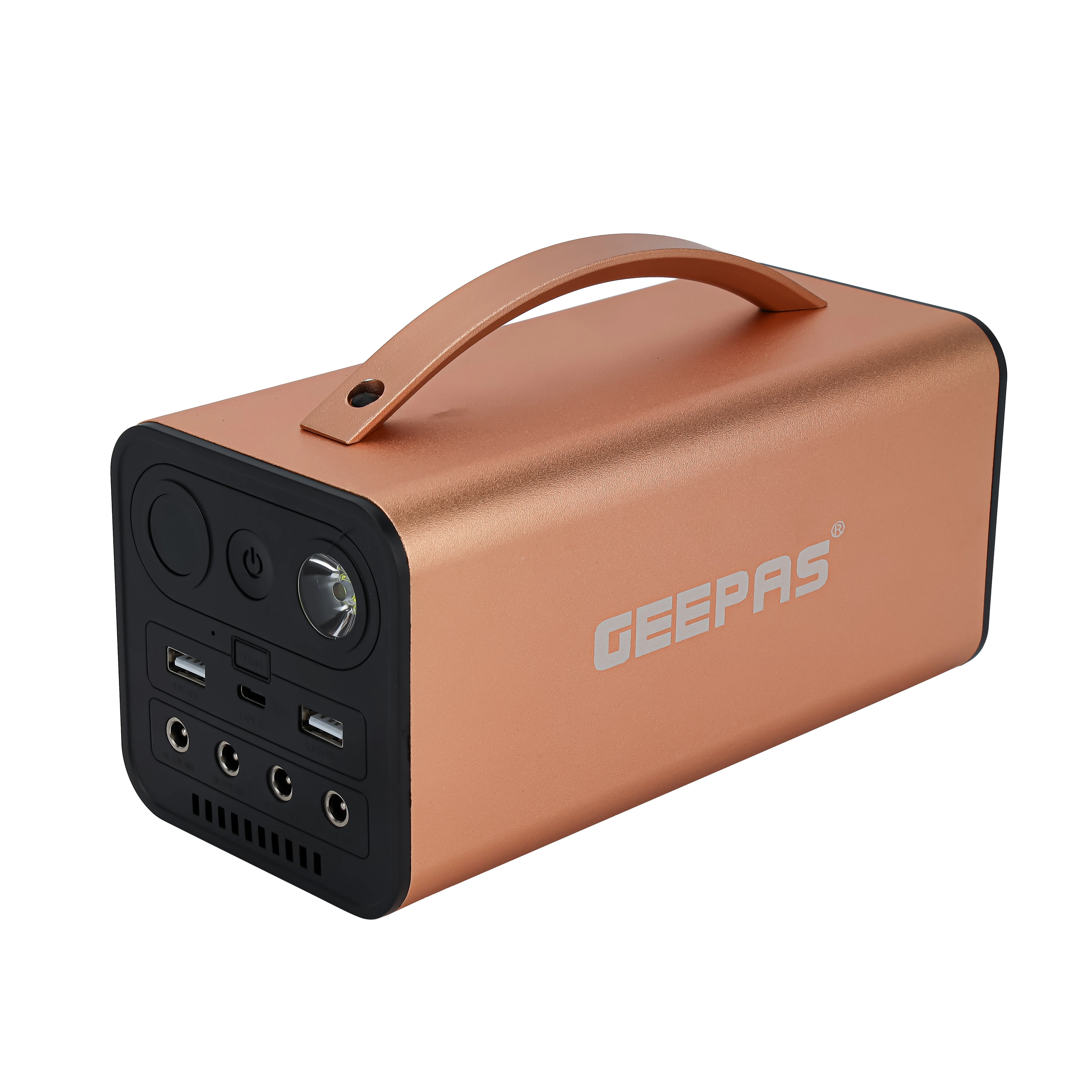 Geepas GPS51087 Rechargeable Power Station | 7500mAh Solar Generator| Solar Panel | LED Bulbs | Digital Display for Camping & Emergency Use | 2 Years Warranty - Image 2