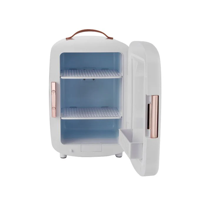 Geepas 10 L Mini Refrigerator- GRF63052| Semiconductor Direct Cooling, AC/DC Working| Easy to Carry, Perfect for Camping, Picnic, Trips, Boating| White, 2 Years Warranty - Image 4