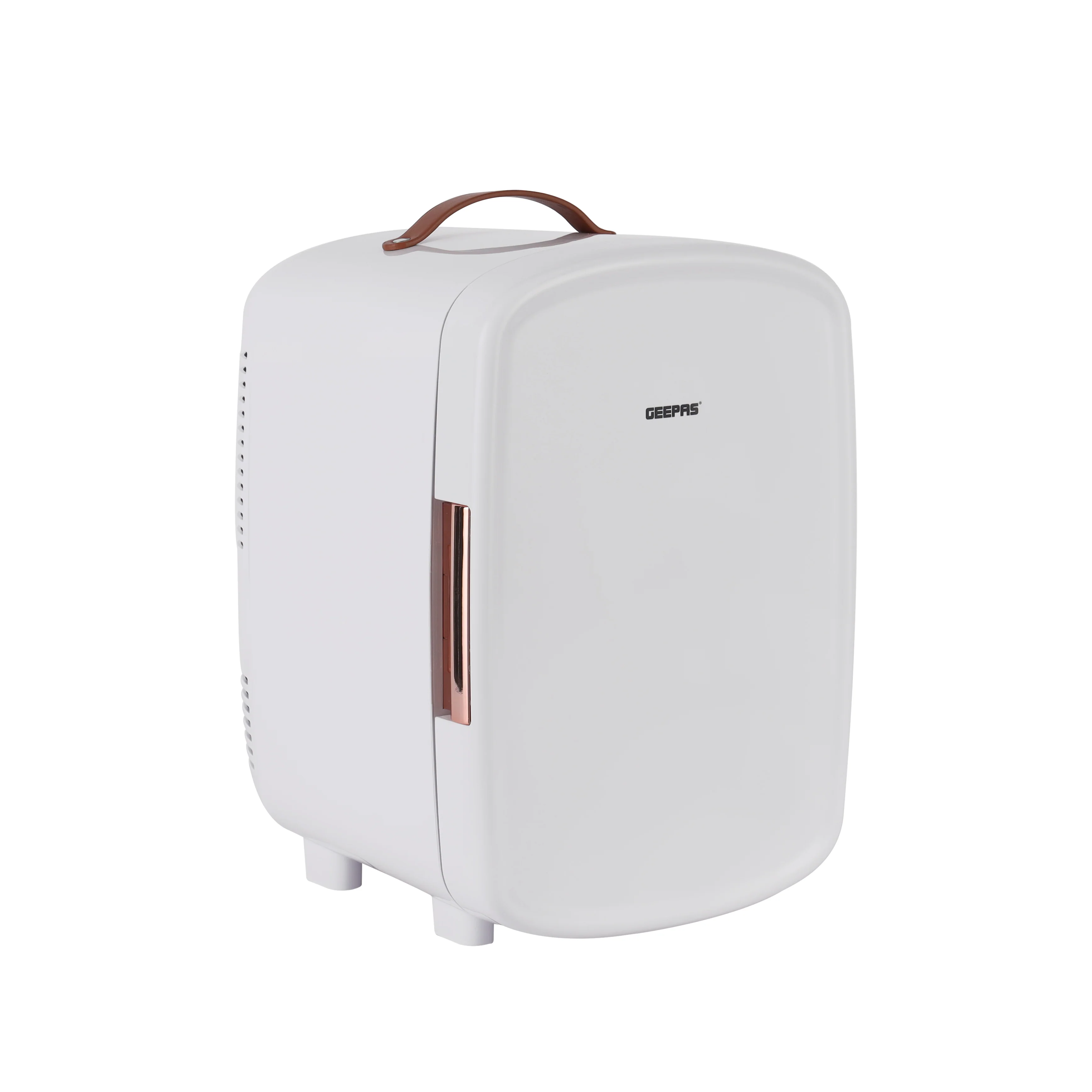 Geepas 10 L Mini Refrigerator- GRF63052| Semiconductor Direct Cooling, AC/DC Working| Easy to Carry, Perfect for Camping, Picnic, Trips, Boating| White, 2 Years Warranty - Image 5