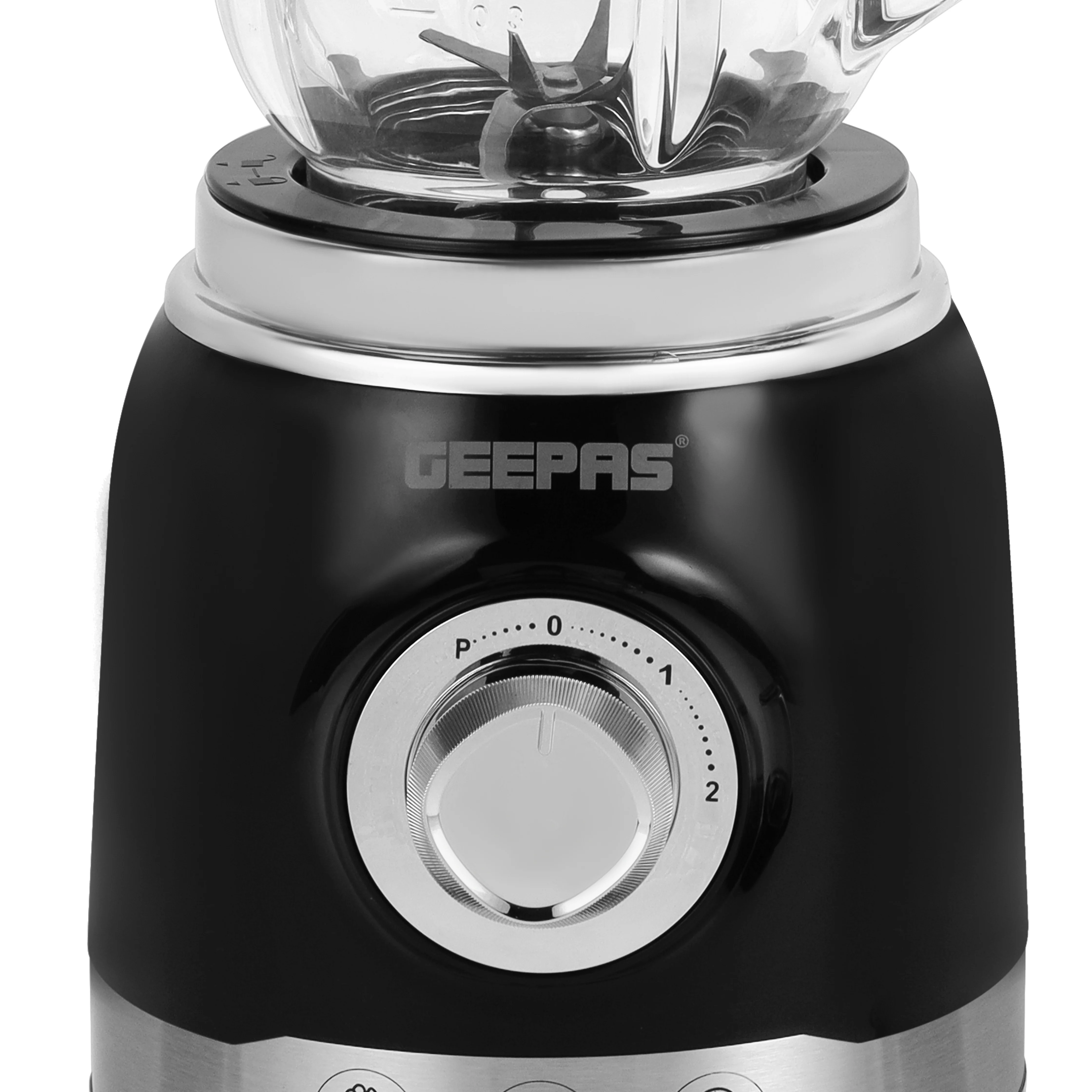 Geepas GSB44076UK Glass Jug Blender | 700W Motor| 1.5L Glass Jar| Ice Crush Function| 2-Year Warranty| Multi-Speed Control| Stainless Steel Blades for Smooth Blending - Image 5