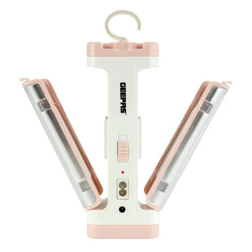 Geepas GSE5543 Rechargeable Solar LED Lantern | 72 LEDs| 4V 3000mAh Battery| Solar Panel| Foldable Design| Strong & Weak Light Modes| 8 Hours Runtime| 2 Years Warranty - Image 6