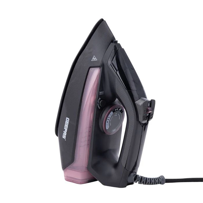 Geepas GSI7791 Ceramic Steam Iron | 2400W Powerful Steam |  Ceramic Soleplate|  Anti-Drip|  Anti-Calc & Self-Cleaning Function | Dry/Steam Function |  2 Years Warranty - Image 3