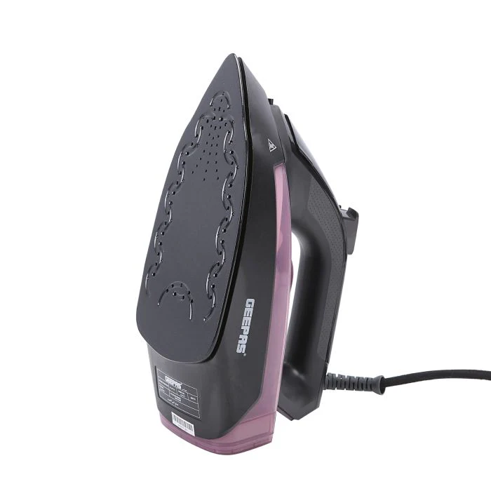 Geepas GSI7791 Ceramic Steam Iron | 2400W Powerful Steam |  Ceramic Soleplate|  Anti-Drip|  Anti-Calc & Self-Cleaning Function | Dry/Steam Function |  2 Years Warranty - Image 4