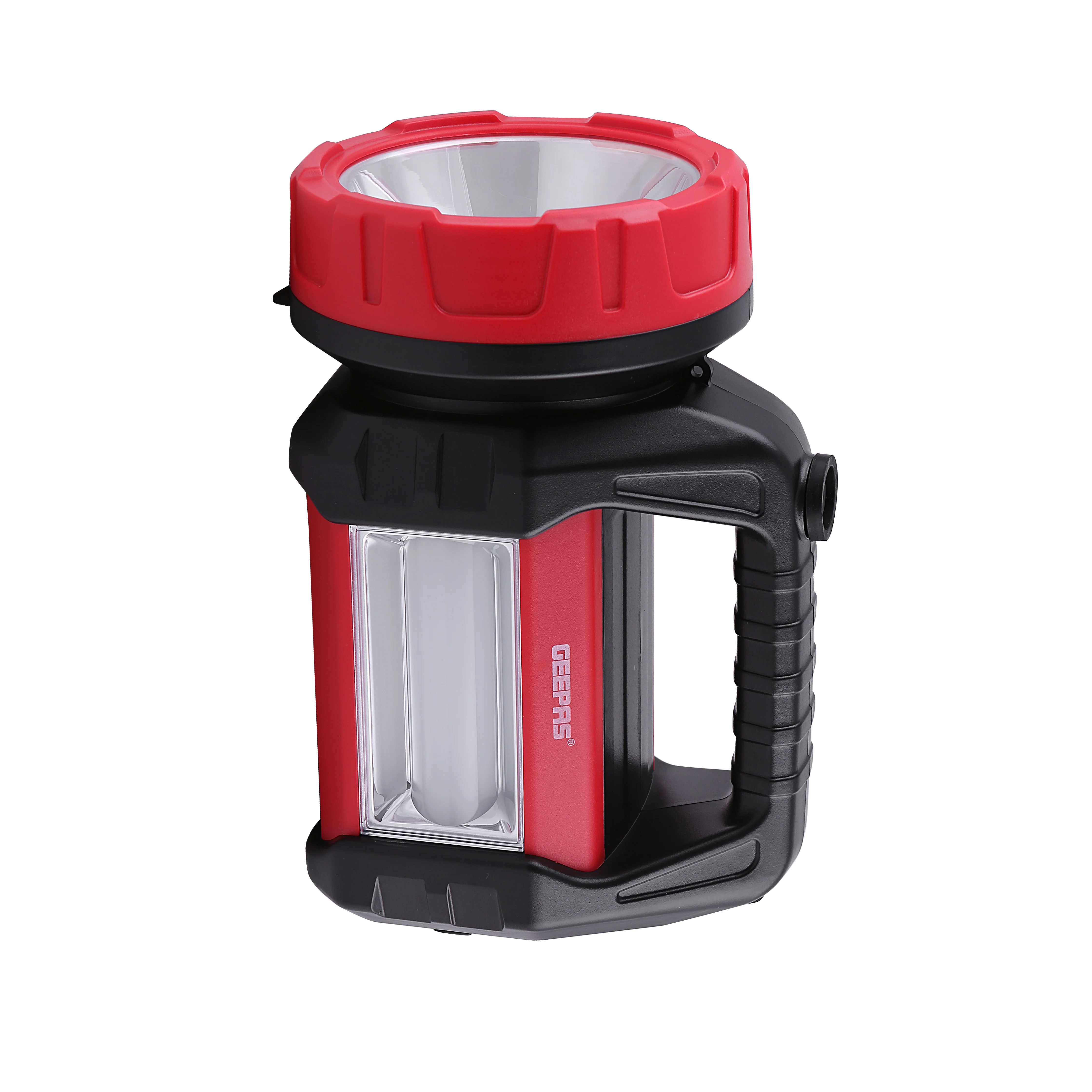 Geepas GSL7822 Rechargeable Search Light with Lantern | Powerful 5W LED Torch| 20pcs SMD LED Lantern| 4V 2000mAh Battery| 16 Hours Working| Ideal for Home & Outdoor Use - Image 4