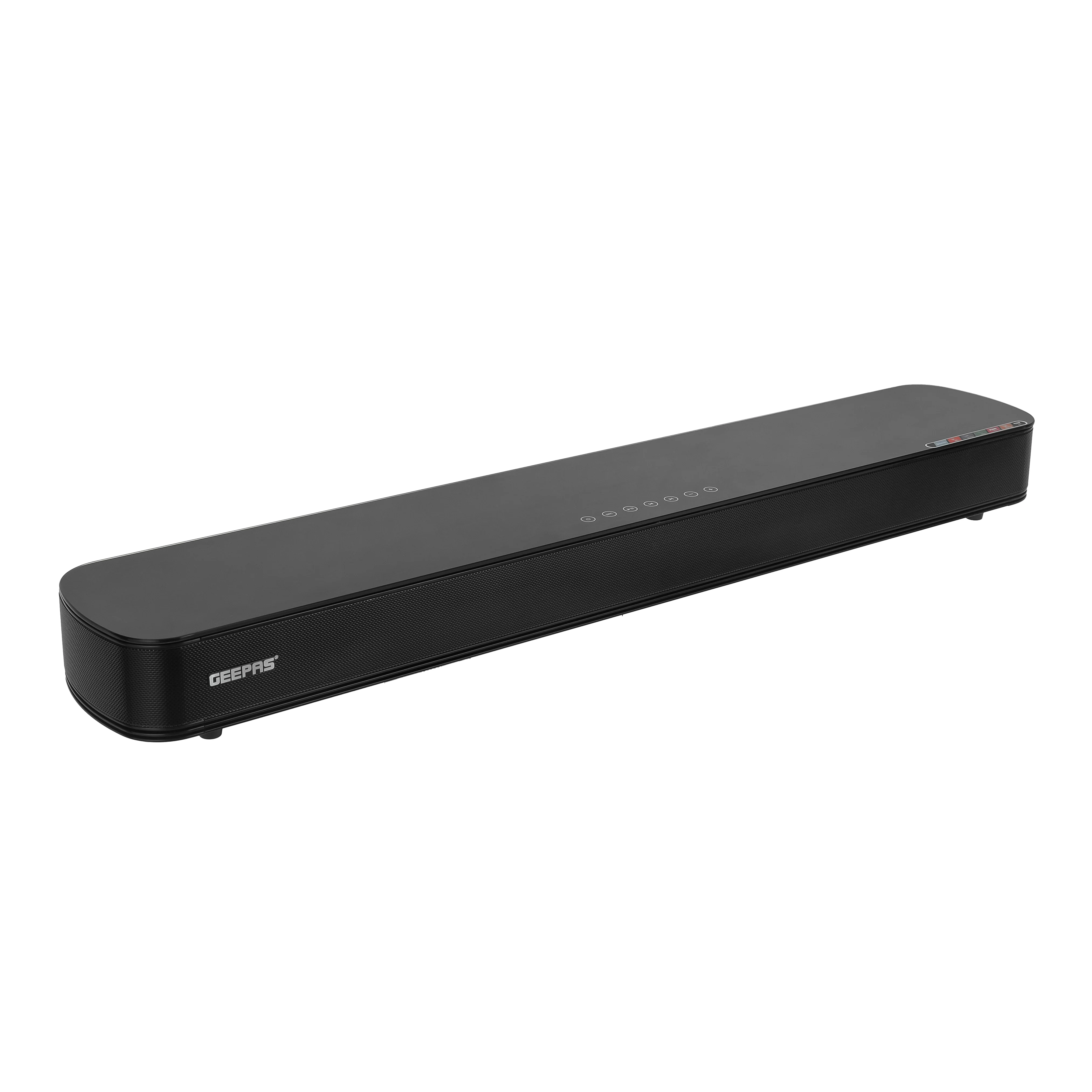 Geepas GSRB120BT 120W Soundbar | 2.1 Channel All-in-One Speaker System |Built-in Woofers & Tweeters|  Bluetooth 5.0, Optical & ARC Input| Touch Control| 2 Years Warranty - Image 3