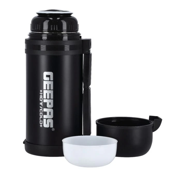 Geepas GSVB4110 Stainless Steel Vacuum Bottle | 1.2L | Double-Walled 18/8 Stainless Steel with Copper Coating | Hot 18H/Cold 24H Retention | BPA-Free | 2 Years Warranty - Image 5