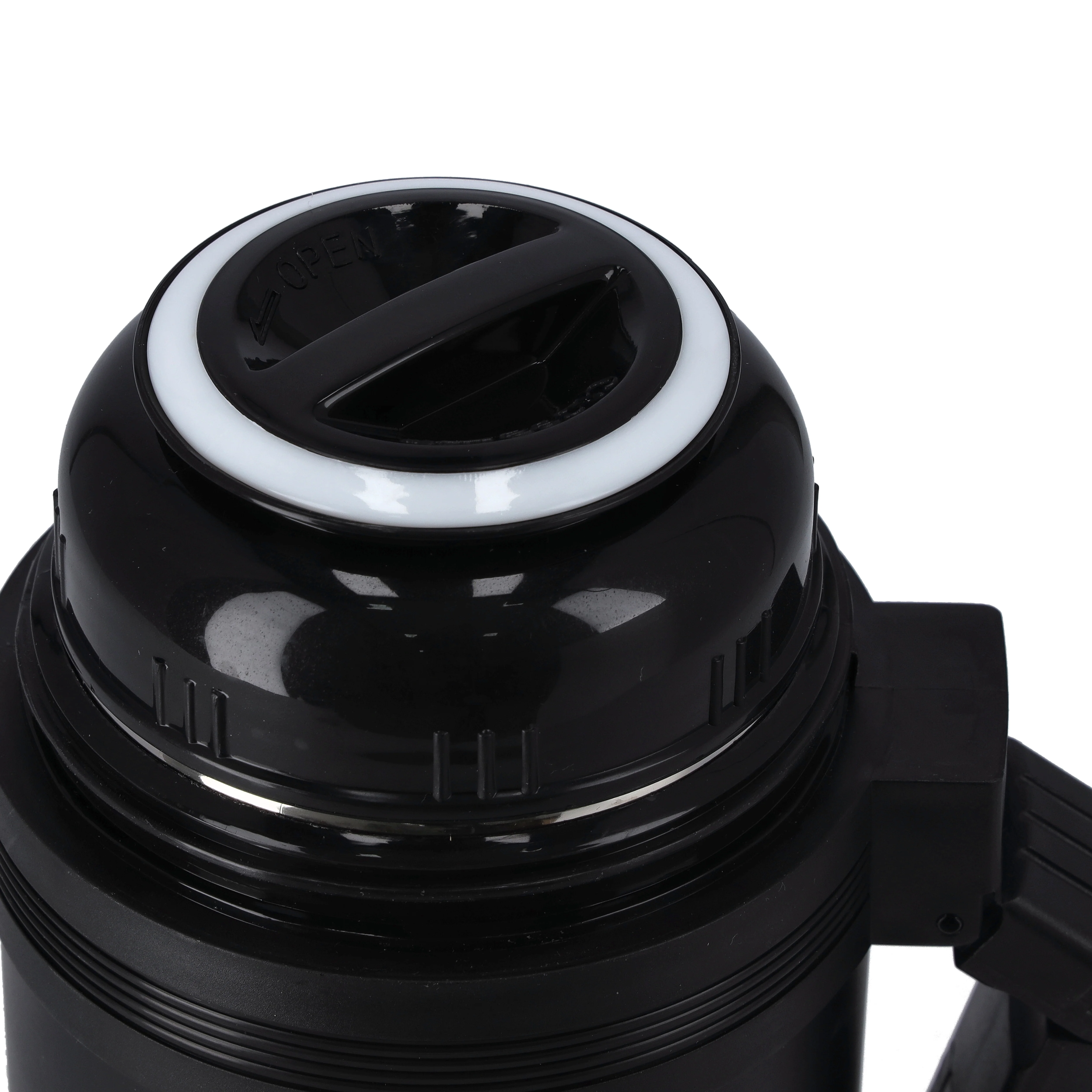 Geepas GSVF4115 Stainless Steel Vacuum Flask | 0.6L Hot & Cold Thermal Flask | Leak-Proof Lid | Vacuum Insulation| Built-In Cup |Flat Handle & Long Temperature Retention - Image 5