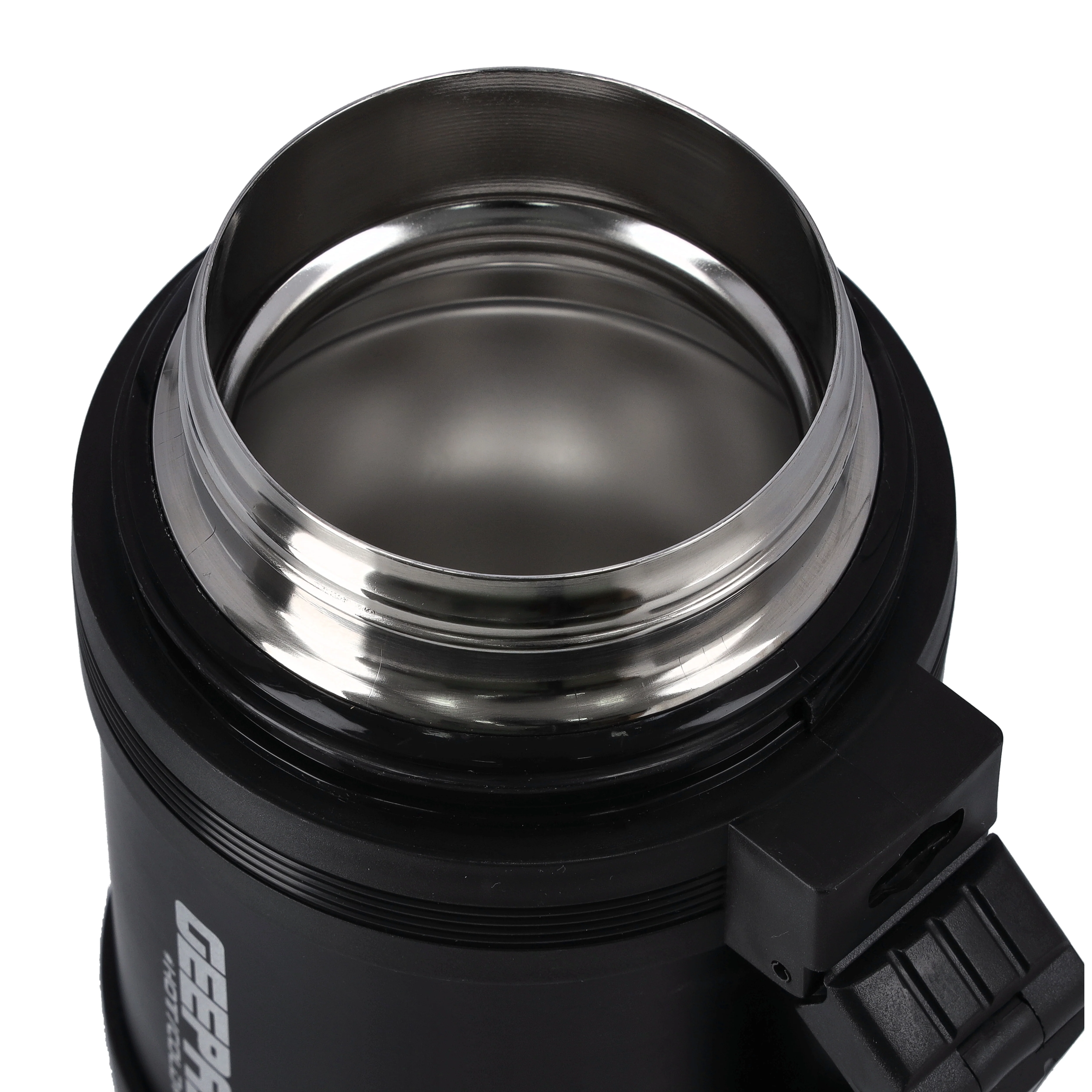 Geepas GSVF4115 Stainless Steel Vacuum Flask | 0.6L Hot & Cold Thermal Flask | Leak-Proof Lid | Vacuum Insulation| Built-In Cup |Flat Handle & Long Temperature Retention - Image 6
