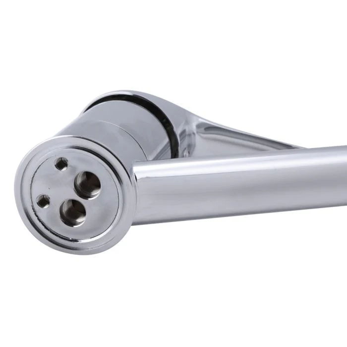 Geepas GSW61090 Cara Single Lever Sink Mixer - High Quality Ceramic Brass Cartridge Single Hole | 0.2MPa to 0.8MPa Water Pressure | Ideal for Wash Basin Bathroom & Lavatory | 5 Years Warranty - Image 2