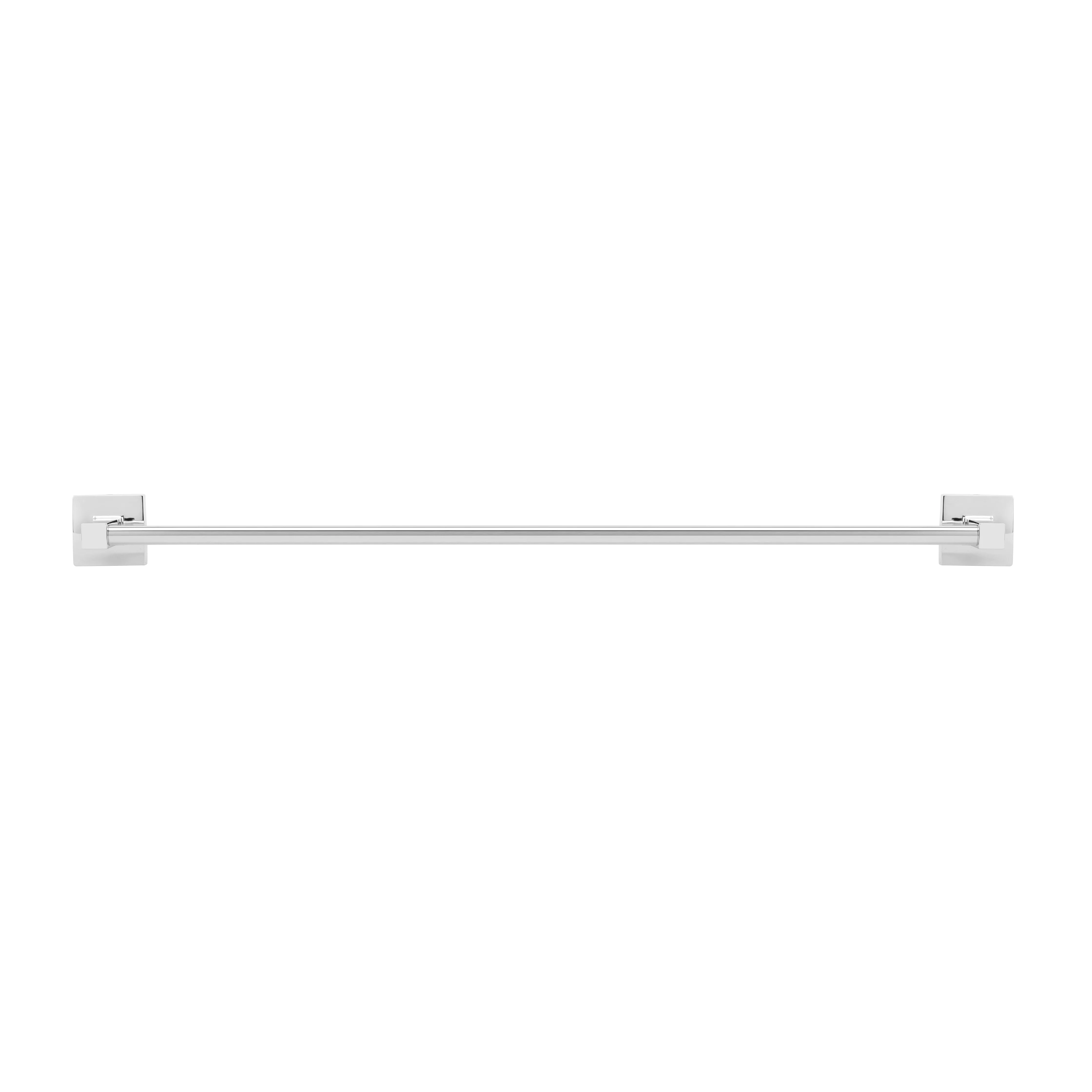 Geepas GSW61097 Stainless Steel Single Towel Bar | SUS-201 Rust-Free Finish | Wall-Mount Design | 8kg Load Capacity & Durable Construction for Modern Home Bathrooms