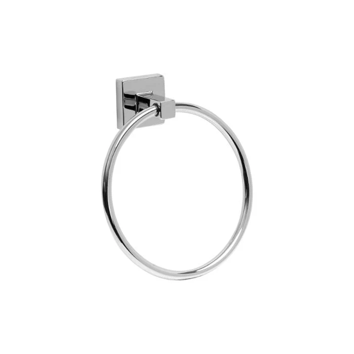 Geepas GSW61704 Stainless Steel Bath Accessories Set | Towel Bar | Ring | Robe Hook| Soap Holder | Tumbler | Toilet Paper Holder & Glass Shelf for Modern Bathrooms - Image 6