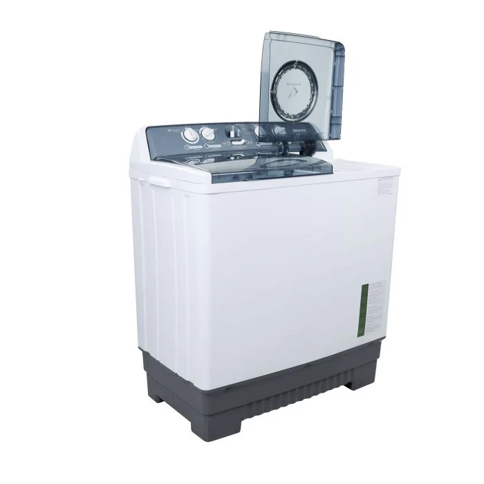 Geepas GSWM18039 Twin Tub Washing Machine | 18kg Wash Capacity with Big Pulsator | Air Dry Function | Magic Filter | Double Layer Body and IPX4 Water Protection - Image 2