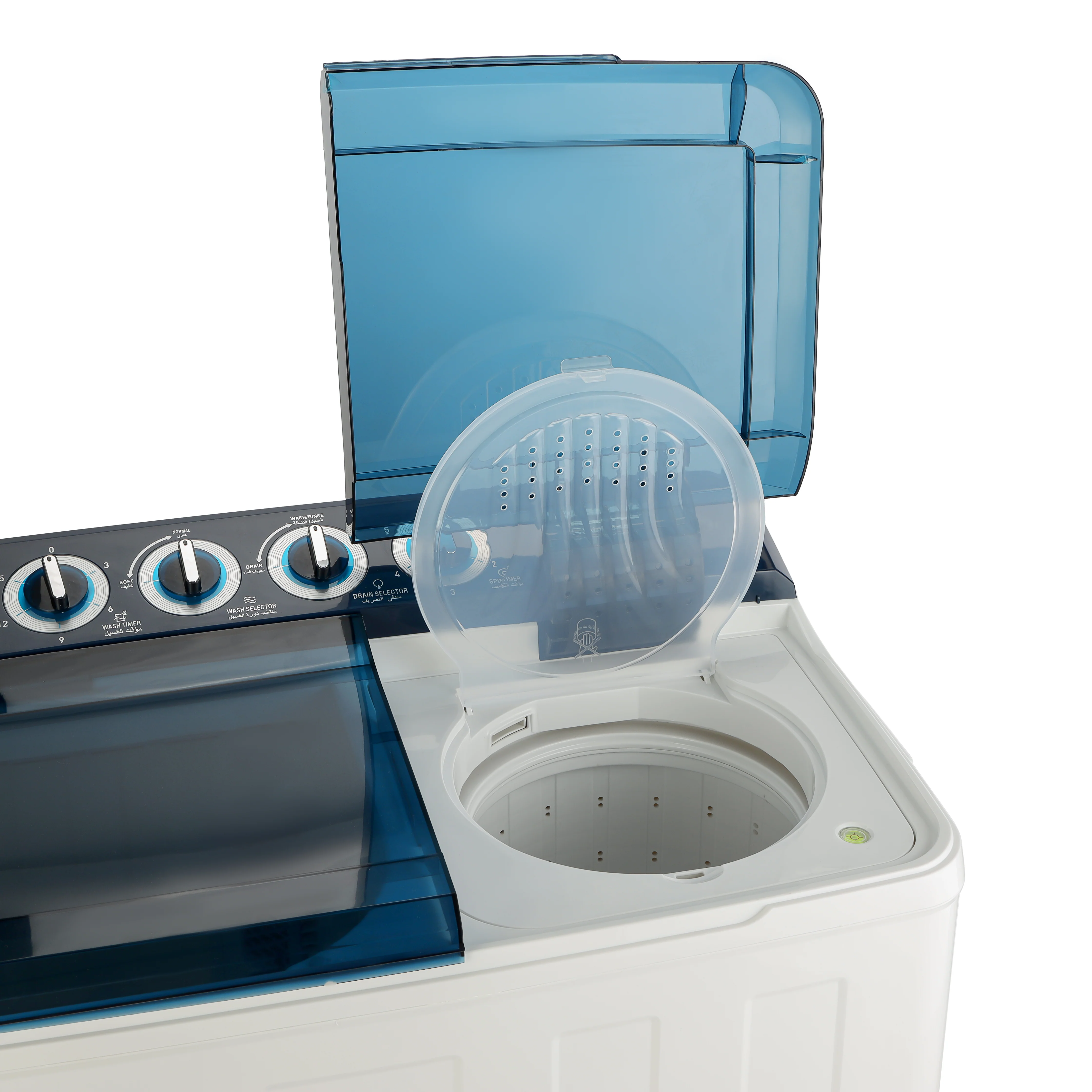 Geepas GSWM6491 Semi Automatic Washing Machine | 20Kg Capacity| Big Pulsator| Transparent Window| Jet Waterfall Spray|  High Efficiency Magic Filter | 1 Year Warranty - Image 4