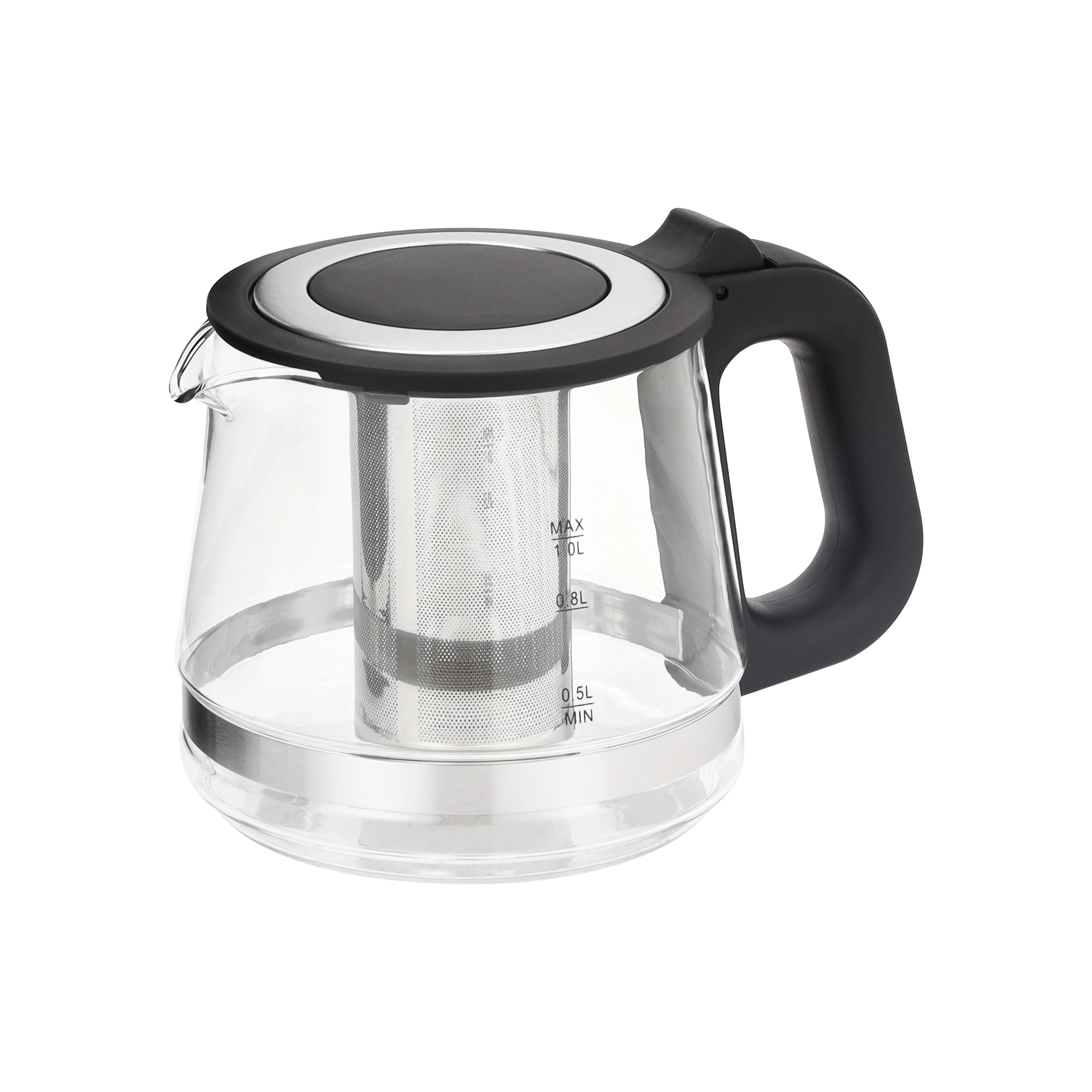 Geepas GTM38080 Digital Tea Maker | 1.7L kettle with glass teapot & infuser, smart touch control, durable design, multi-function settings, perfect for tea lovers - Image 4