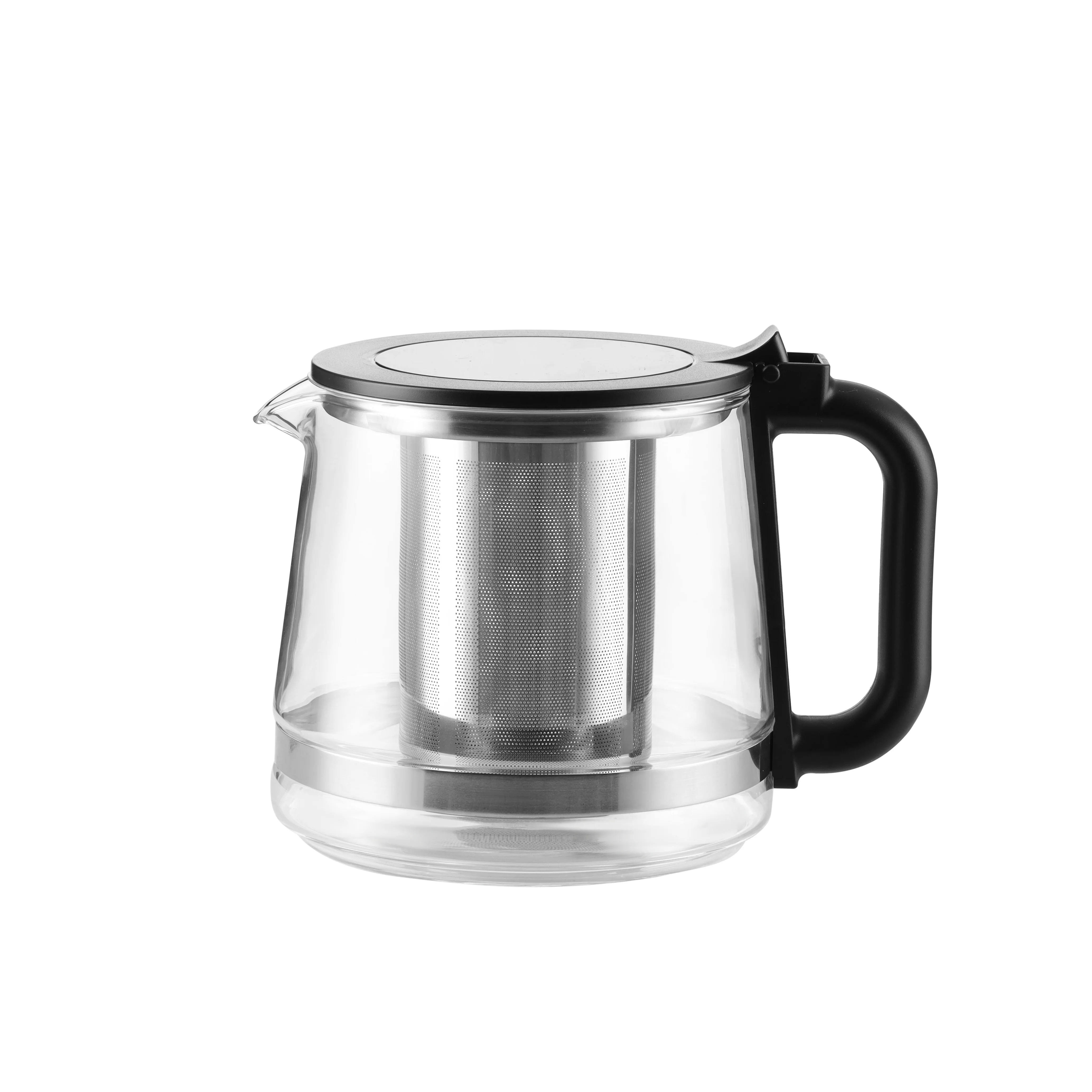 Geepas GTM38082 3-In-1 Digital Tea Maker | Smart Touch Control |  Borosilicate Glass Kettle |  Teapot & Coffee Pot |  Adjustable Temperature & Overheat Protection - Image 4