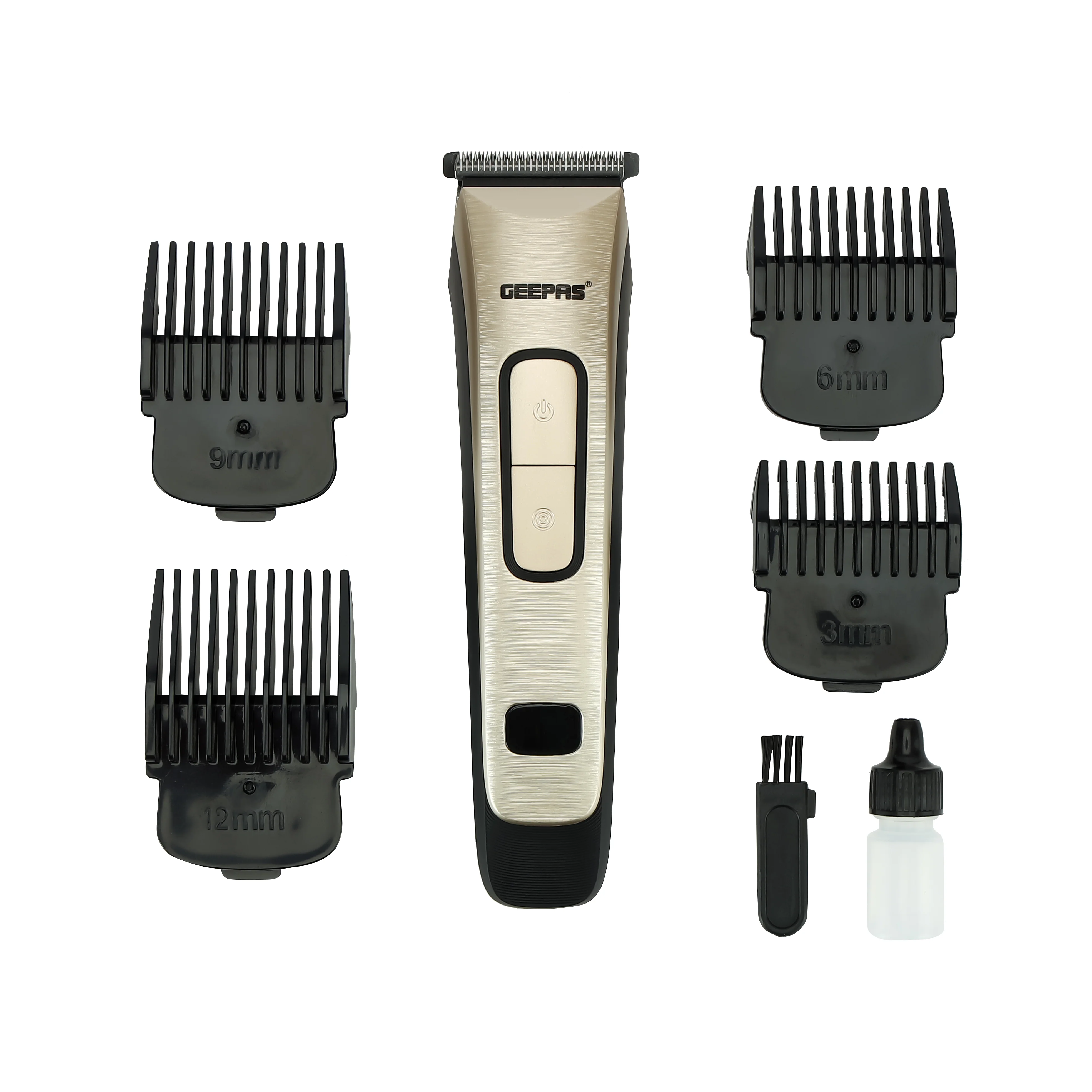 Geepas GTR1383N Rechargeable Hair Clipper | Precision Steel Blade| Fast Charging| Cordless Design| USB Charging Support | High-Performance Battery | 2-Year Warranty - Image 2