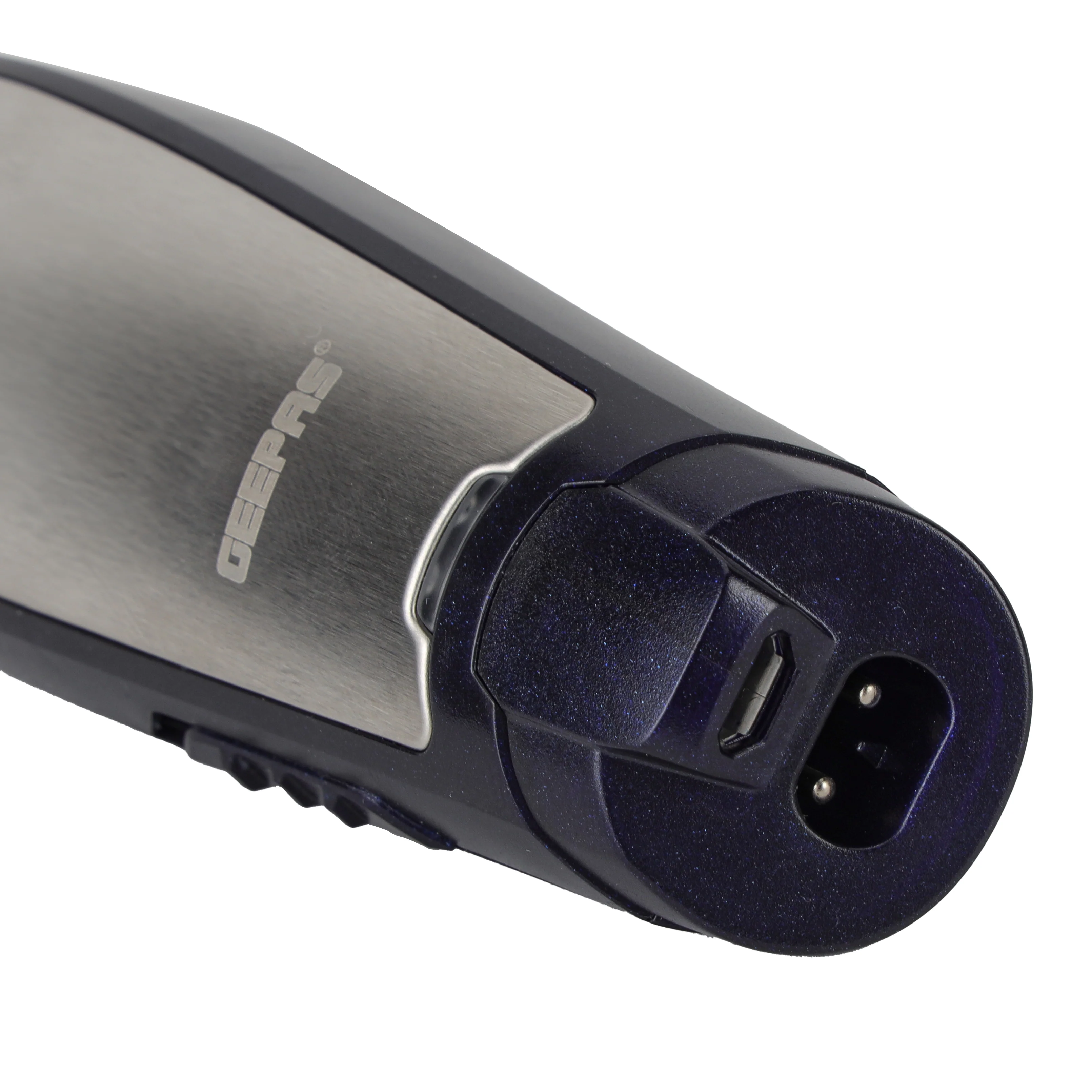 Geepas GTR56022 Professional Hair & Beard Trimmer | 60 Min Use, Zero Overlap Blades | Corded & Cordless, Low Noise, USB/DC Adaptor, Accessories | 2 Years Warranty - Image 5