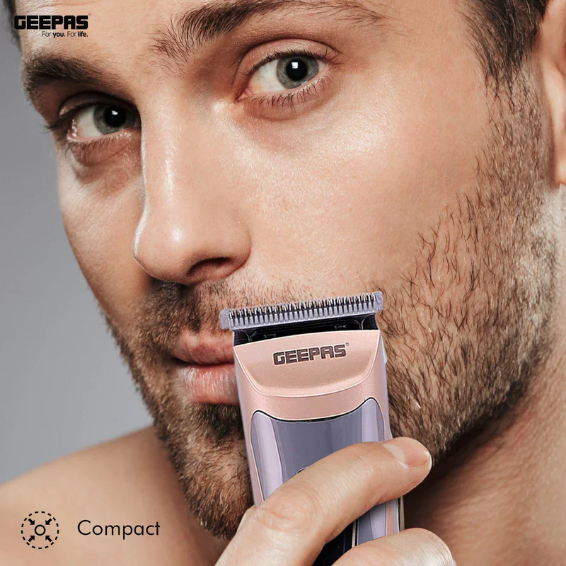 Geepas GTR56023 Electric Hair Clipper | Silver Pd Alloy Motor | Low Noise Operation| 8Hr Charging | 45Min Cordless Use | High Precision Cutting Head & Accessories - Image 4