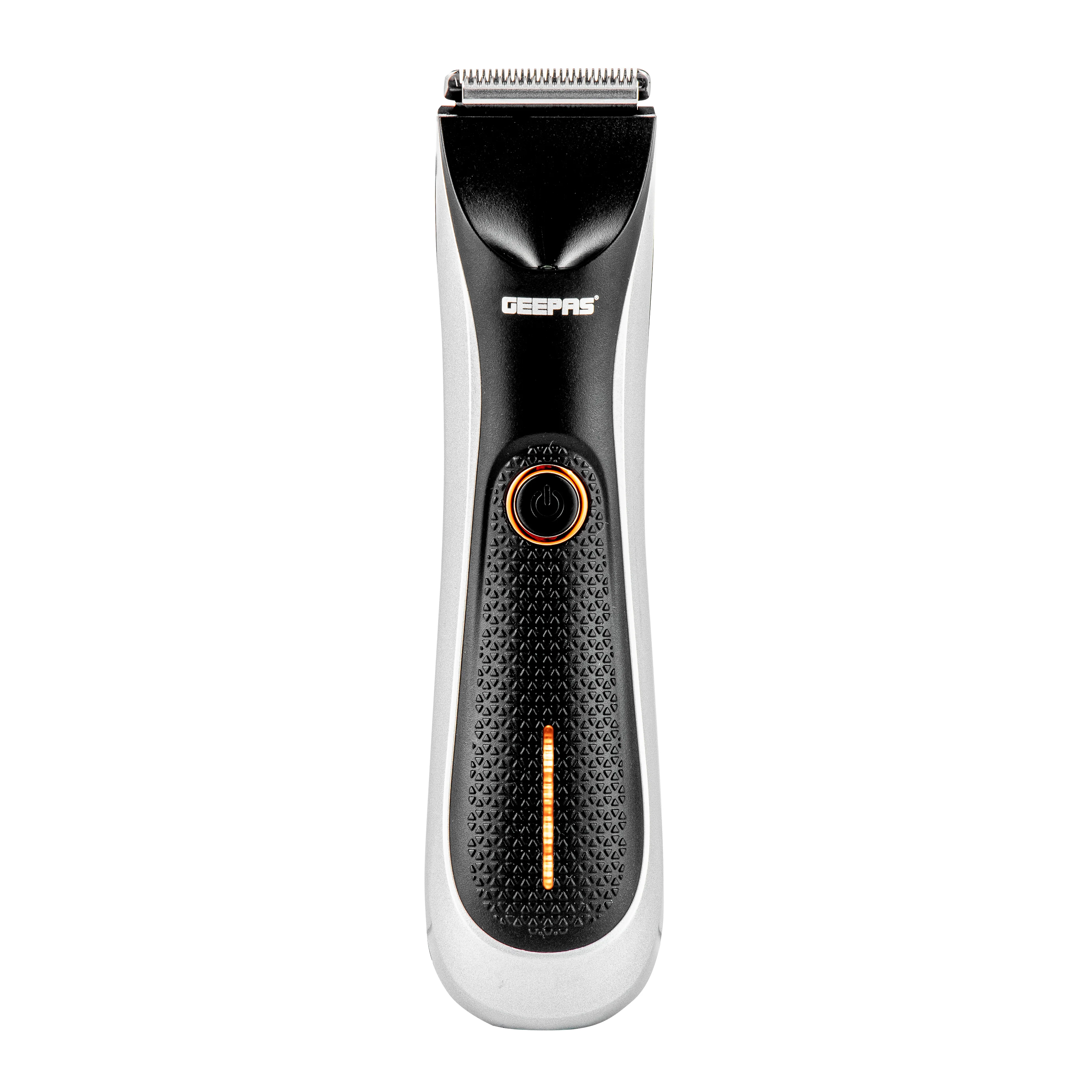 Geepas GTR56024 Pro Shield 1.0 Trimmer | Waterproof Cordless Hair & Beard Trimmer with Dual Turbo Speed| 60min Runtime| LED Light| USB Charging & Stainless Steel Blades - Image 4