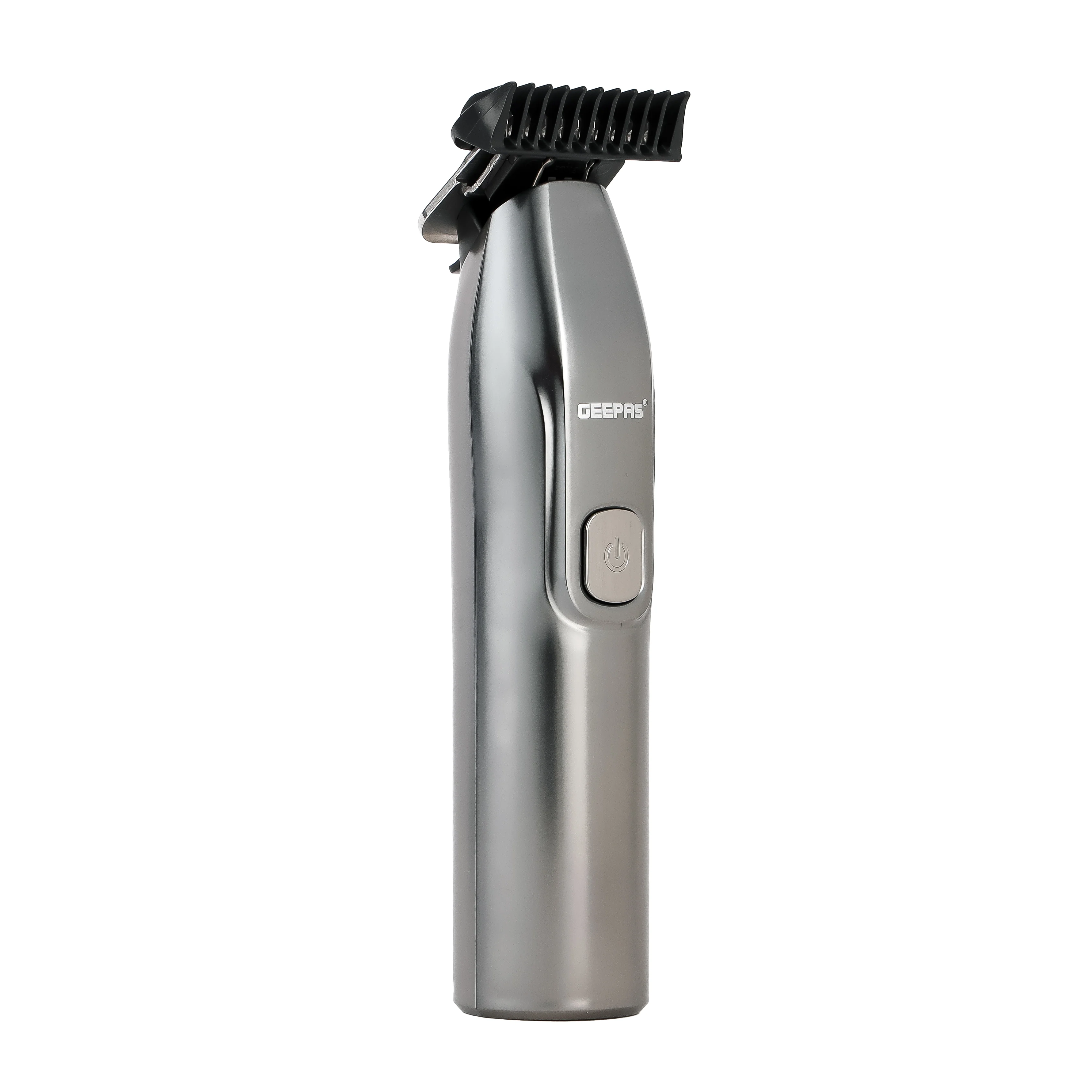 Geepas Rechargeable Hair and Beard Trimmer-GTR57509/with High-Capacity Li-ion Battery and 180 min Working Time/Detachable Blades and Waterproof IPX7/2 Years Warranty,Grey - Image 3