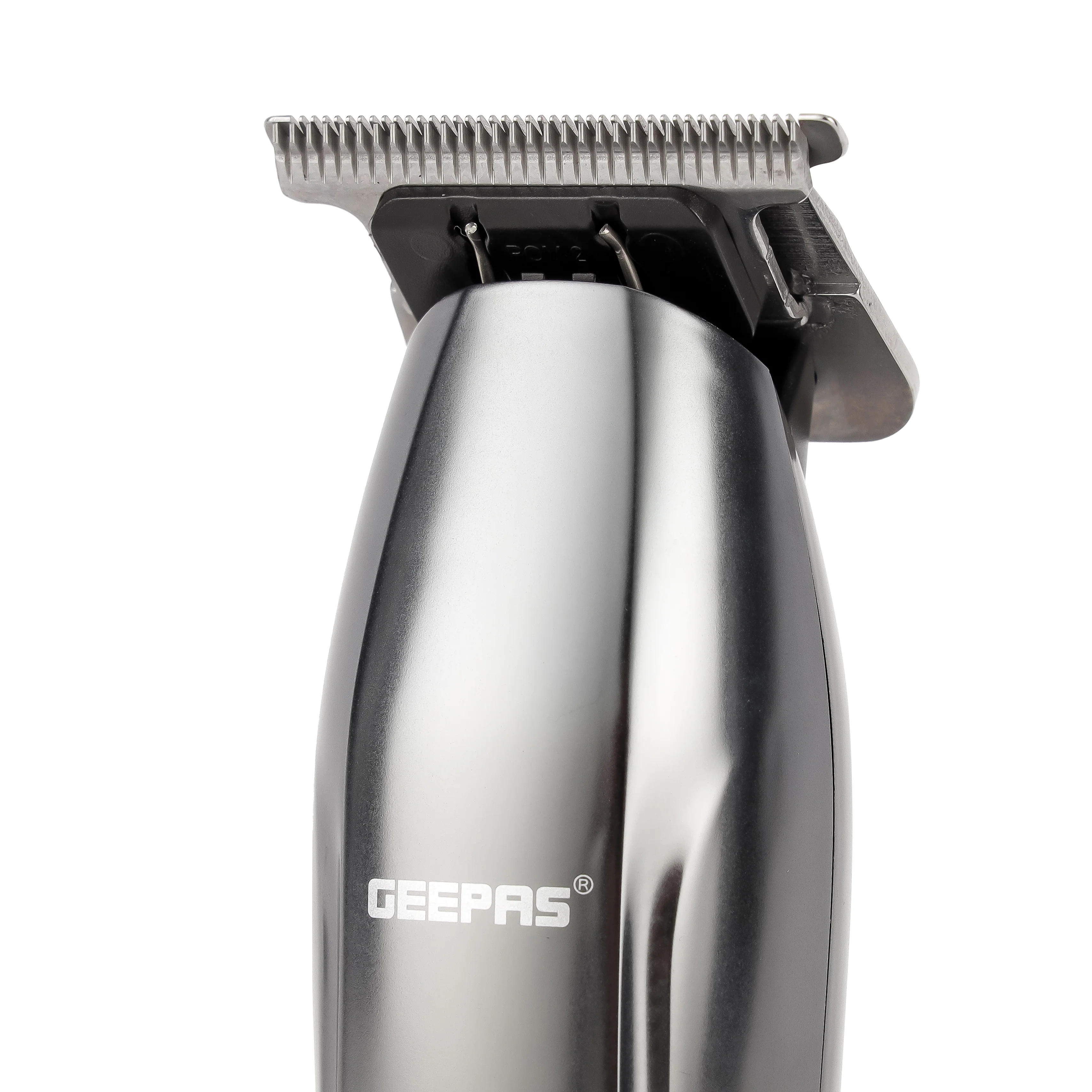 Geepas Rechargeable Hair and Beard Trimmer-GTR57509/with High-Capacity Li-ion Battery and 180 min Working Time/Detachable Blades and Waterproof IPX7/2 Years Warranty,Grey - Image 5