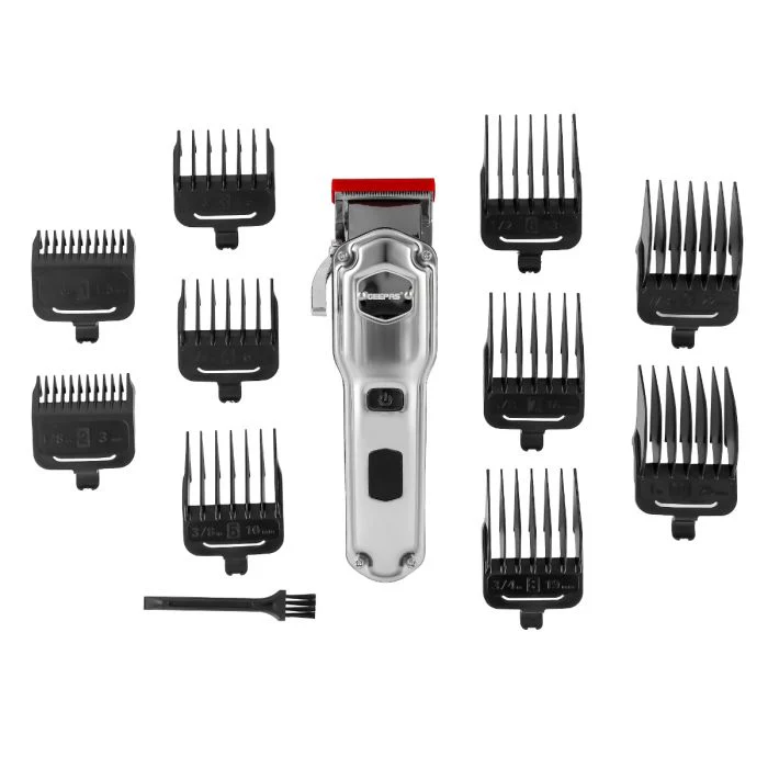 Geepas GTR57510 Cordless Rechargeable Hair & Beard Trimmer | IPX7 Waterproof |Precision Stainless Steel Blades | Adjustable Comb| Long Battery Life | 2 Years Warranty - Image 3