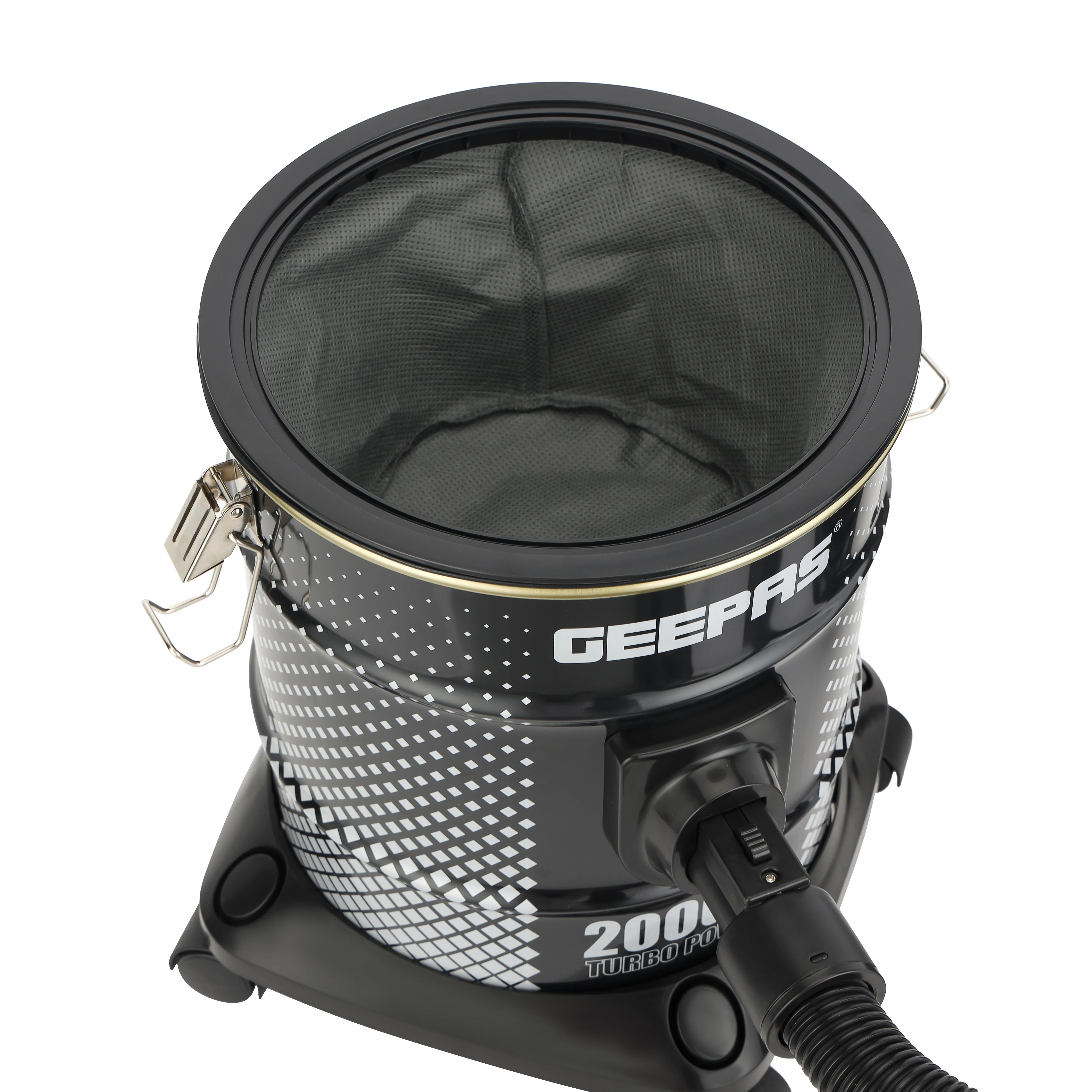 Geepas GVC19045 Drum Vacuum Cleaner | 2000W | 18L Dustbag Capacity | Dry & Blow Function | Anti-Rust Metal Body | Powerful Suction for Deep Home Cleaning Performance - Image 3