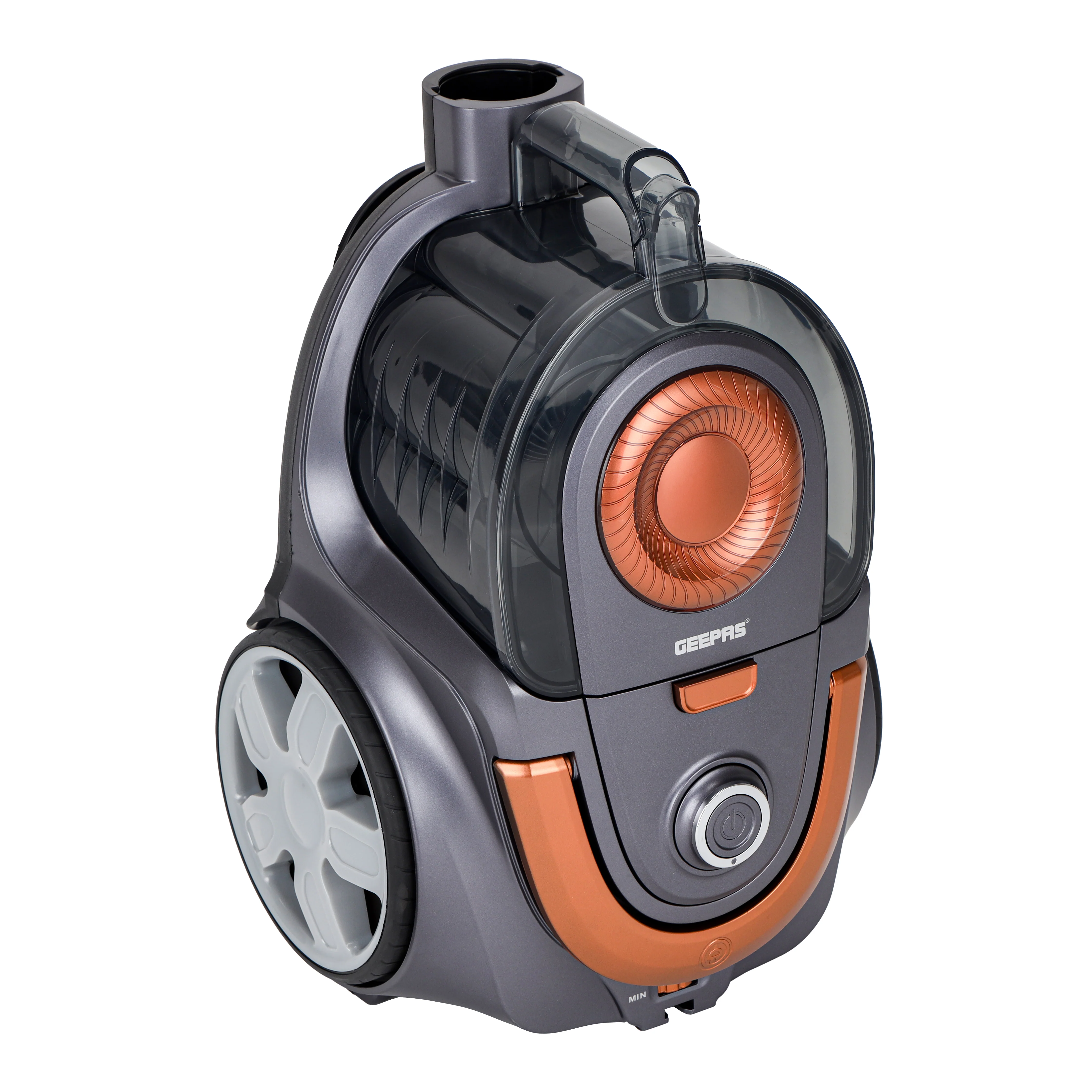 Geepas GVC19054 Cyclonic Vacuum Cleaner |  2200W Powerful Motor | 2.5L Dust Capacity| HEPA Filter | Low Noise Design | Automatic Cord Rewinder for Home Cleaning - Image 4
