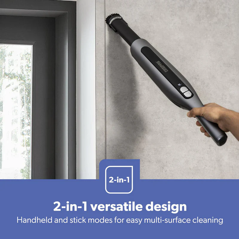 Geepas GVC19062UK Cordless 2-in-1 Stick & Handheld Vacuum Cleaner |HEPA Filter |Double Roller Brush | LED Display |Powerful Brushless Motor| Cordless & Lightweight Design - Image 6