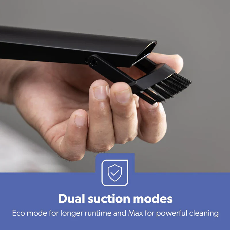 Geepas GVC19062UK Cordless 2-in-1 Stick & Handheld Vacuum Cleaner |HEPA Filter |Double Roller Brush | LED Display |Powerful Brushless Motor| Cordless & Lightweight Design - Image 9