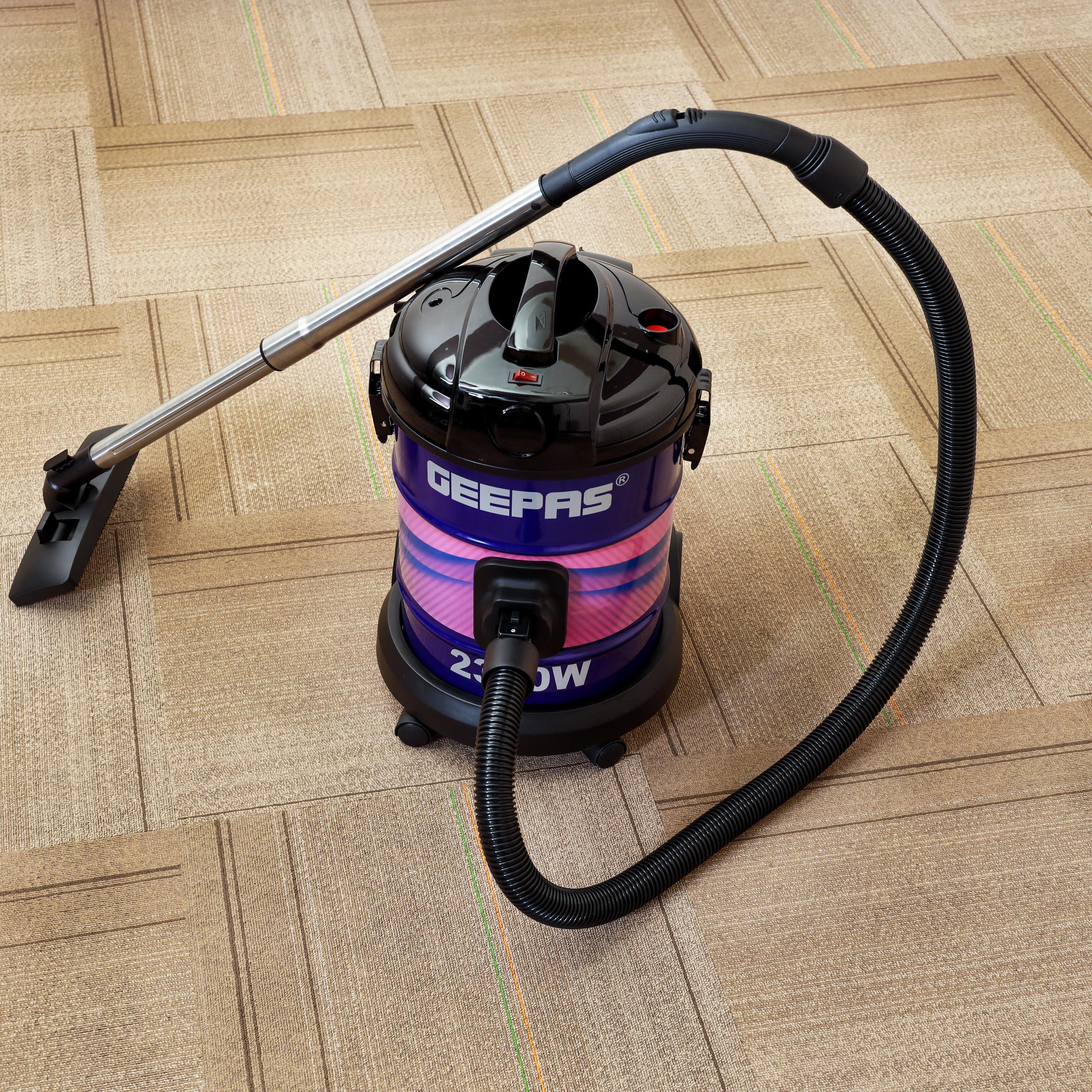 Geepas GVC2588 Dry Vacuum Cleaner | 2000W Powerful Motor | 21L Large Capacity | Adjustable Suction | Multi-Filtration System | Air Blowing Function | 2 Years Warranty - Image 4