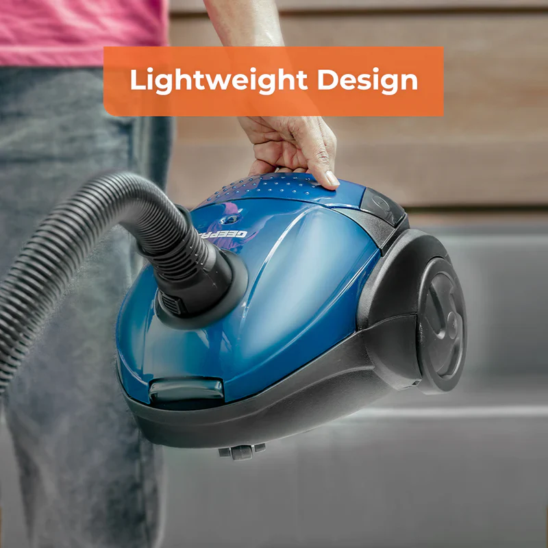 Geepas GVC2595 Vacuum Cleaner | 1400W Powerful Motor| >18kPa Suction| 1.5L Dust Bag| Low Noise| Auto Cord Rewind | Dust Full Indicator| 3.2m Cable | 2-Year Warranty - Image 5