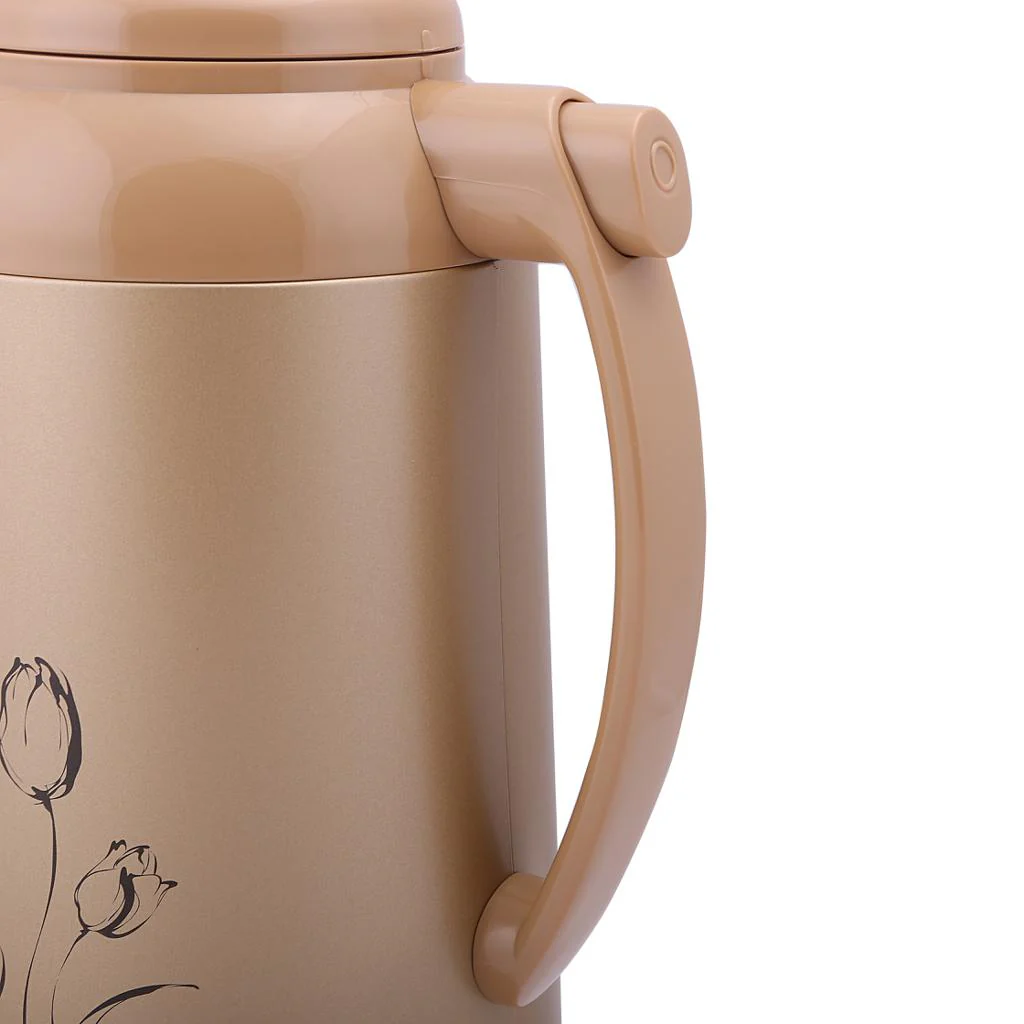 Geepas GVF27012 Vacuum Flask| 1.3L Capacity | Double Wall Glass Refill | Glass Inner Pot for Maximum Heat Retention | 24 Hours Hot & Cold Thermos |  2 Years Warranty - Image 5