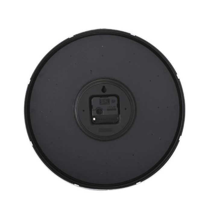 Geepas GWC26016 Wall Clock | Elegant Glass Cover with Electronic Plating Effect |Modern Home & Office Design| Available in Black & White| Durable Build| 2-Year Warranty - Image 5