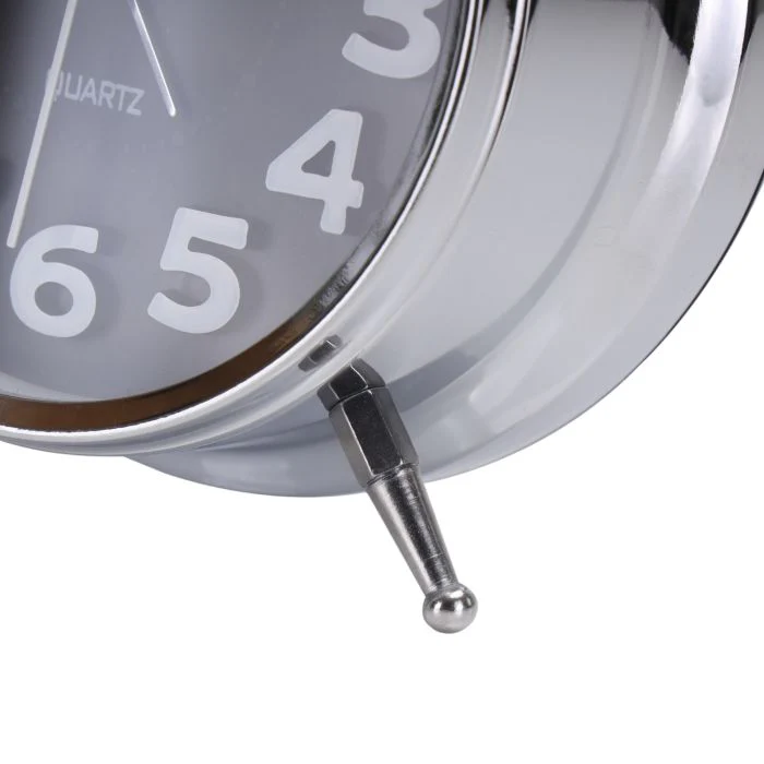 Geepas GWC26020 Twin Bell Alarm Clock | Loud Twin Bell Ring | Light Function for Night Visibility | Durable Metal Body | Battery Operated | Ideal for Home & Office - Image 5