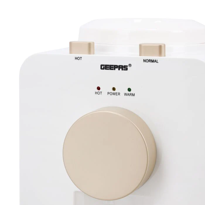 Geepas GWD17032 Hot & Normal Water Dispenser | Stainless Steel Hot Tank| 2 Water Taps| Overheat Protection | Stylish Compact Durable Design | Ideal for Home & Office Use - Image 3