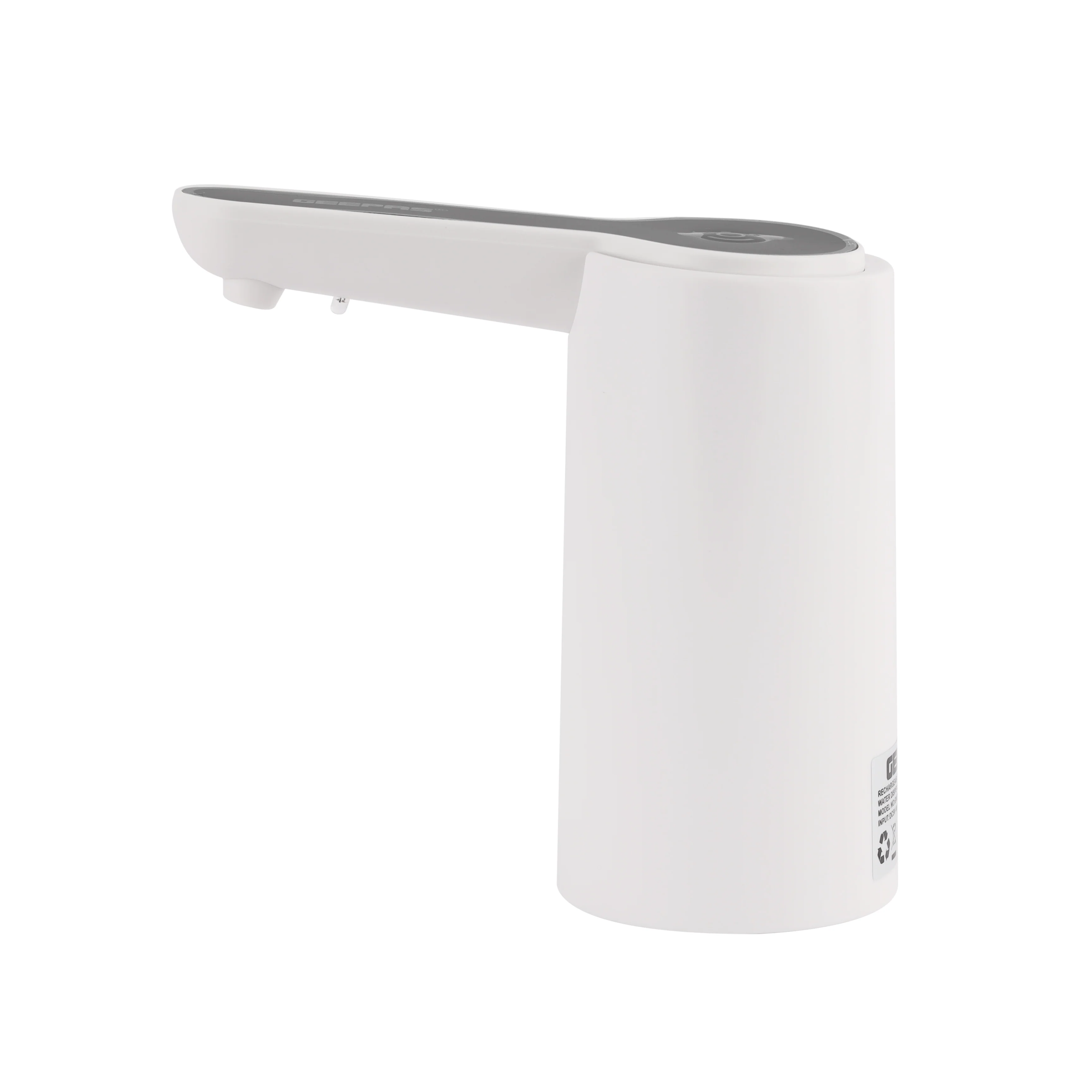 Geepas GWD17034 Rechargeable Mini Water Dispenser | USB Charging | One-Button Operation| LED Night Light| 1200mAh Lithium Battery| Compact Design for Bottled Water - Image 6